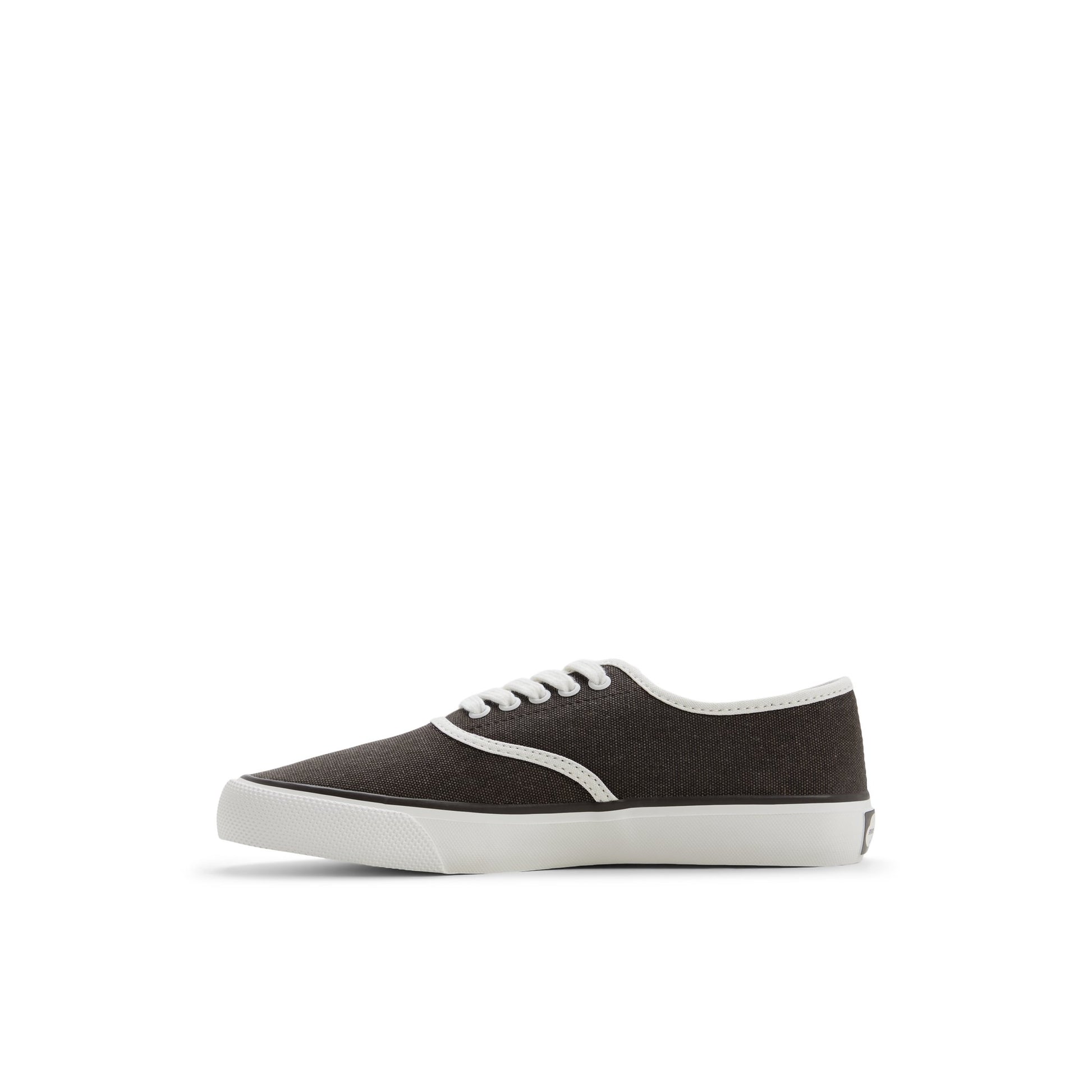 Three-quarter angle of Dark brown Sperry x Aritzia CVO Sneaker Low Top Sneakers's back side