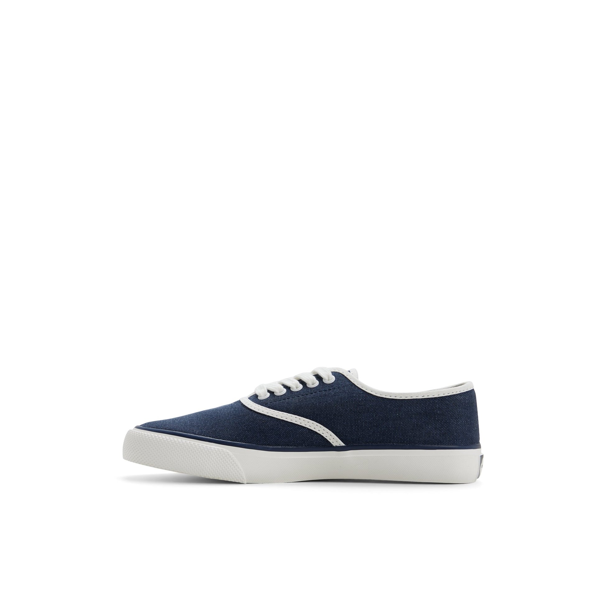 Three-quarter angle of Dark blue Sperry x Aritzia CVO Sneaker Low Top Sneakers's back side