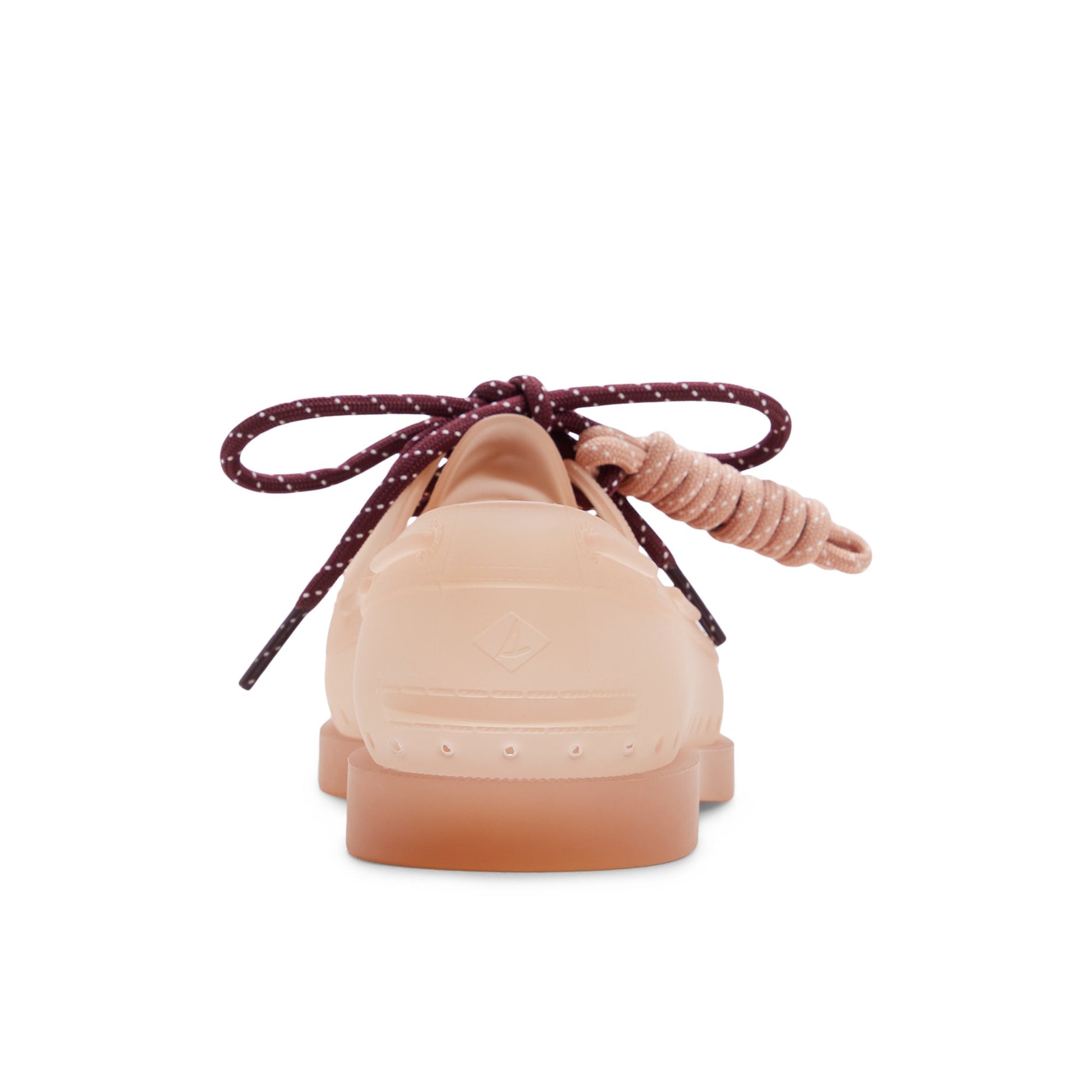 Three-quarter angle of Dark beige Authentic Original™  2-Eye Jelly Boat Shoe 's front side