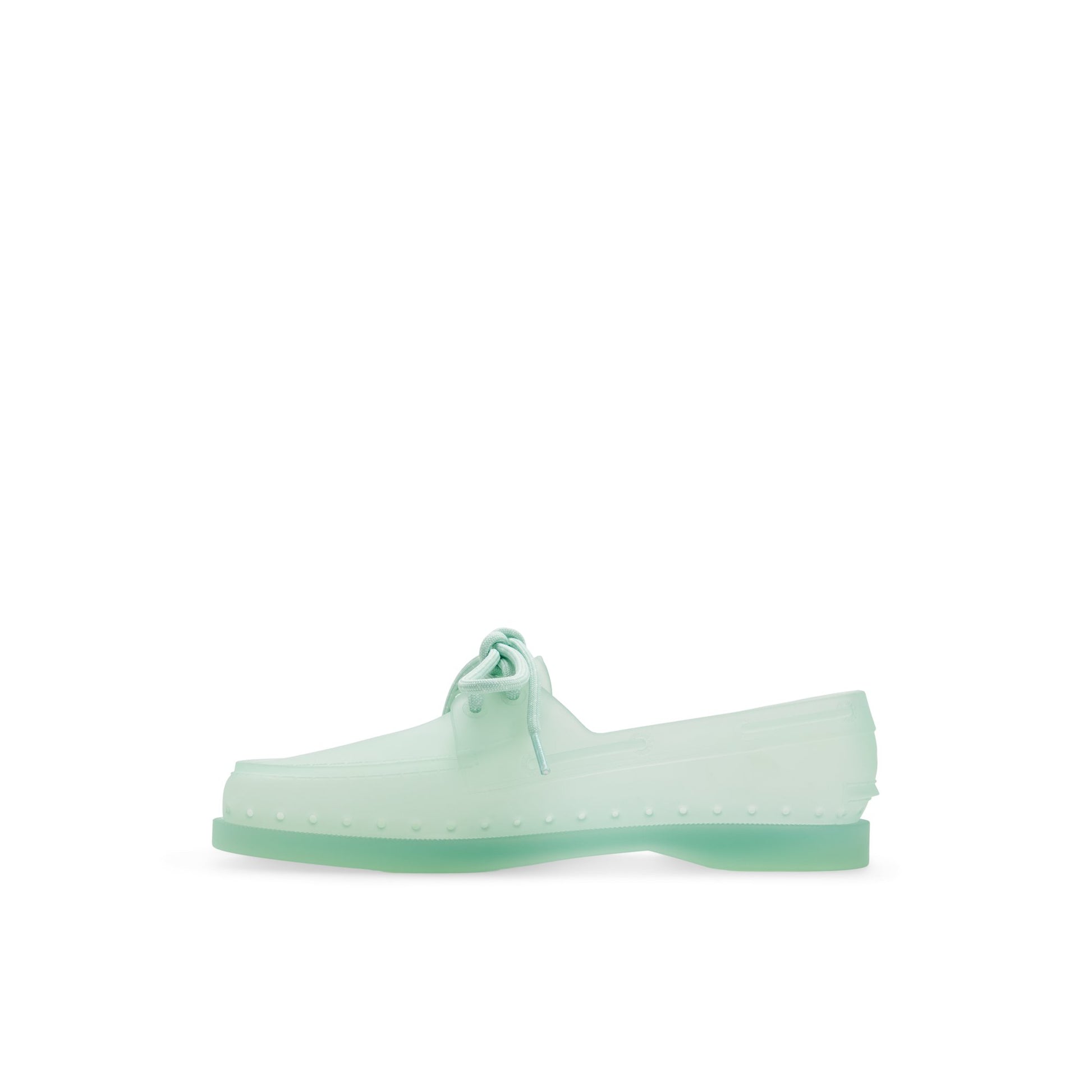 Three-quarter angle of Sage Authentic Original™  2-Eye Jelly Boat Shoe 's back side