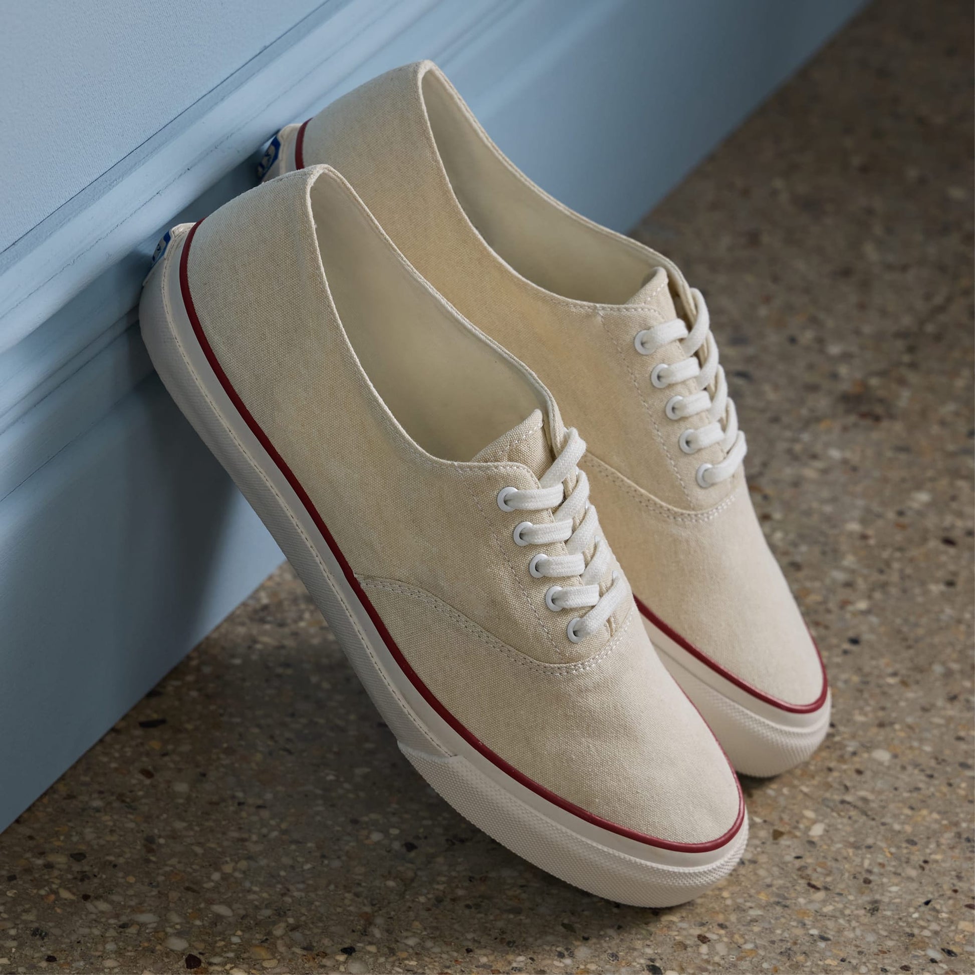 Product media for Sperry x Todd Snyder x Mister Rogers' Neighborhood CVO Sneaker Reissue