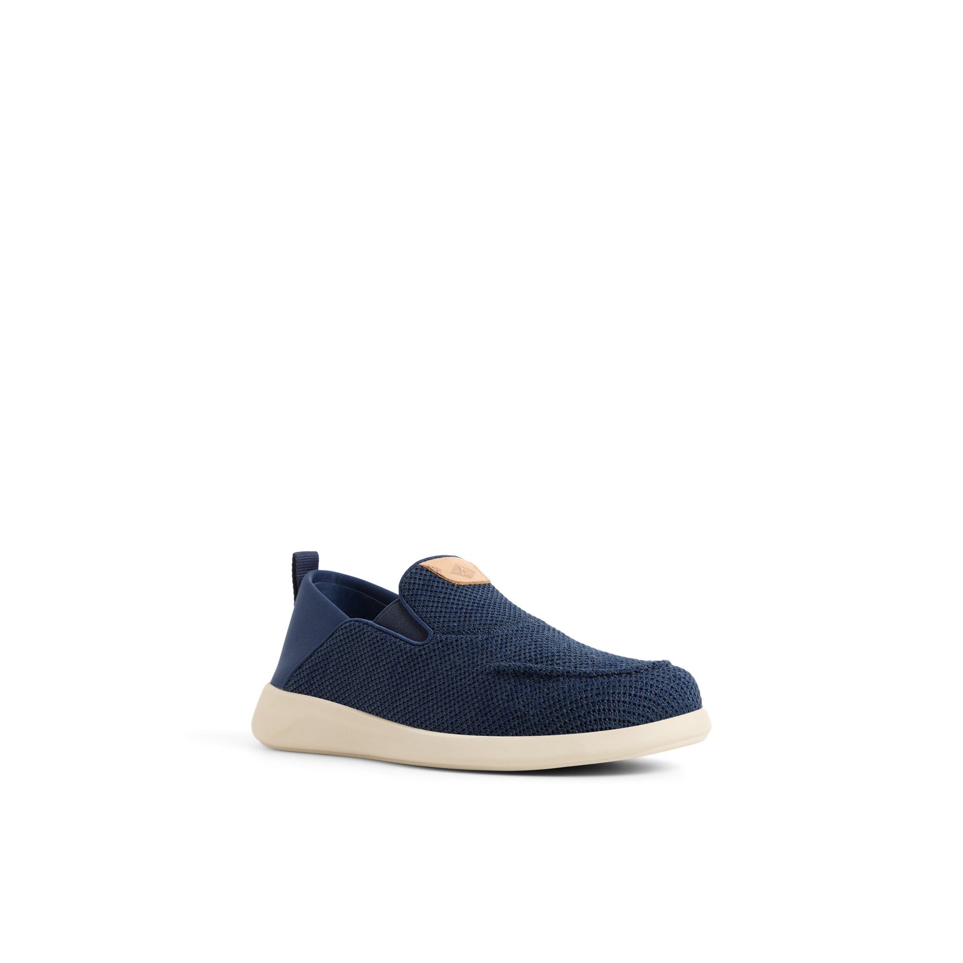 Vue latérale de Moyen bleu Harpoon Crush Veneitan Sport Loafer Slip-on Sneakers