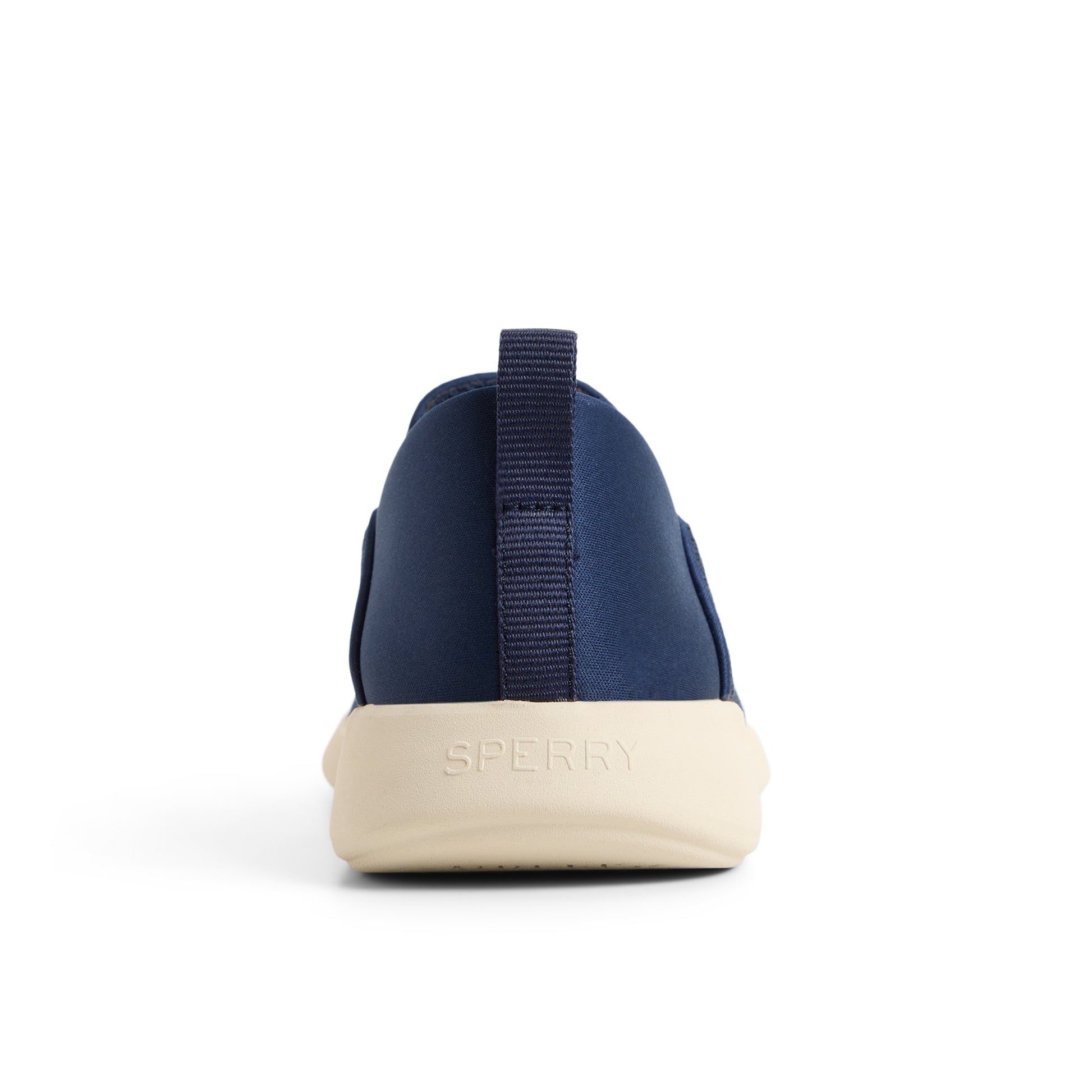 Angle de trois quarts de la face avant de Moyen bleu Harpoon Crush Veneitan Sport Loafer Slip-on Sneakers