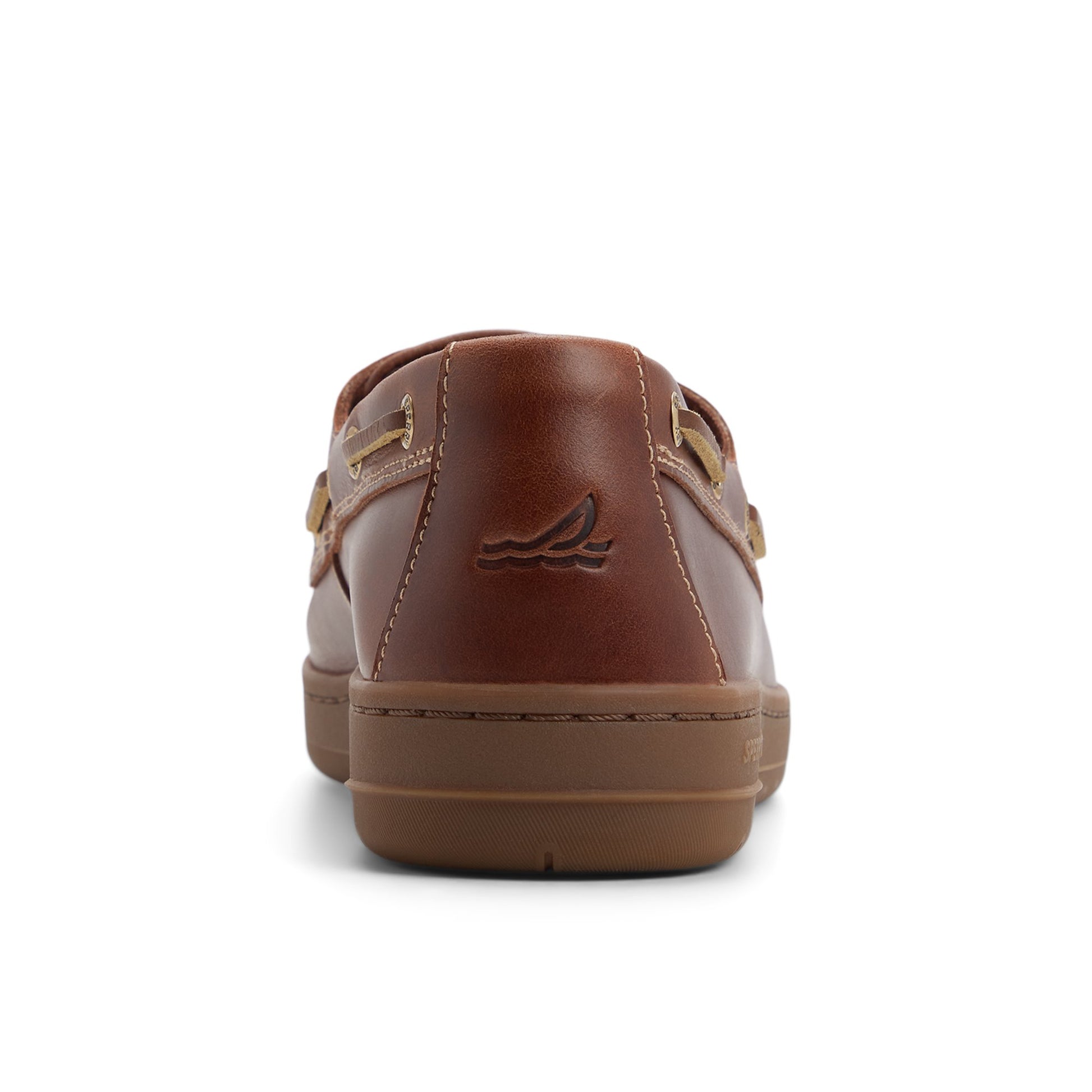 Three-quarter angle of Other brown Strake 2 Eye Boat Shoe Sneaker's front side