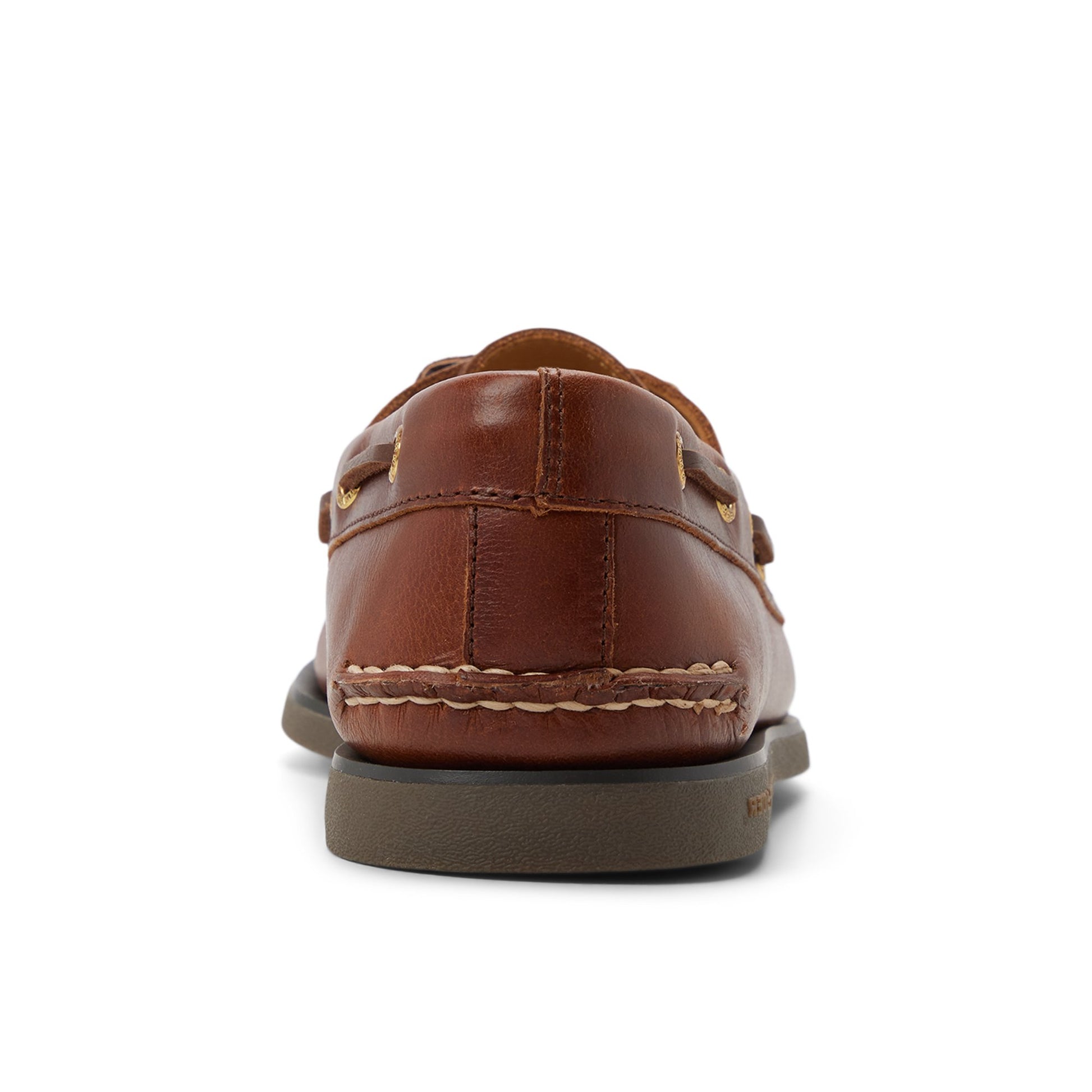 Three-quarter angle of Tan Gold Cup™ Authentic Original™ 2-Eye Boat Shoe Boat Shoe's front side