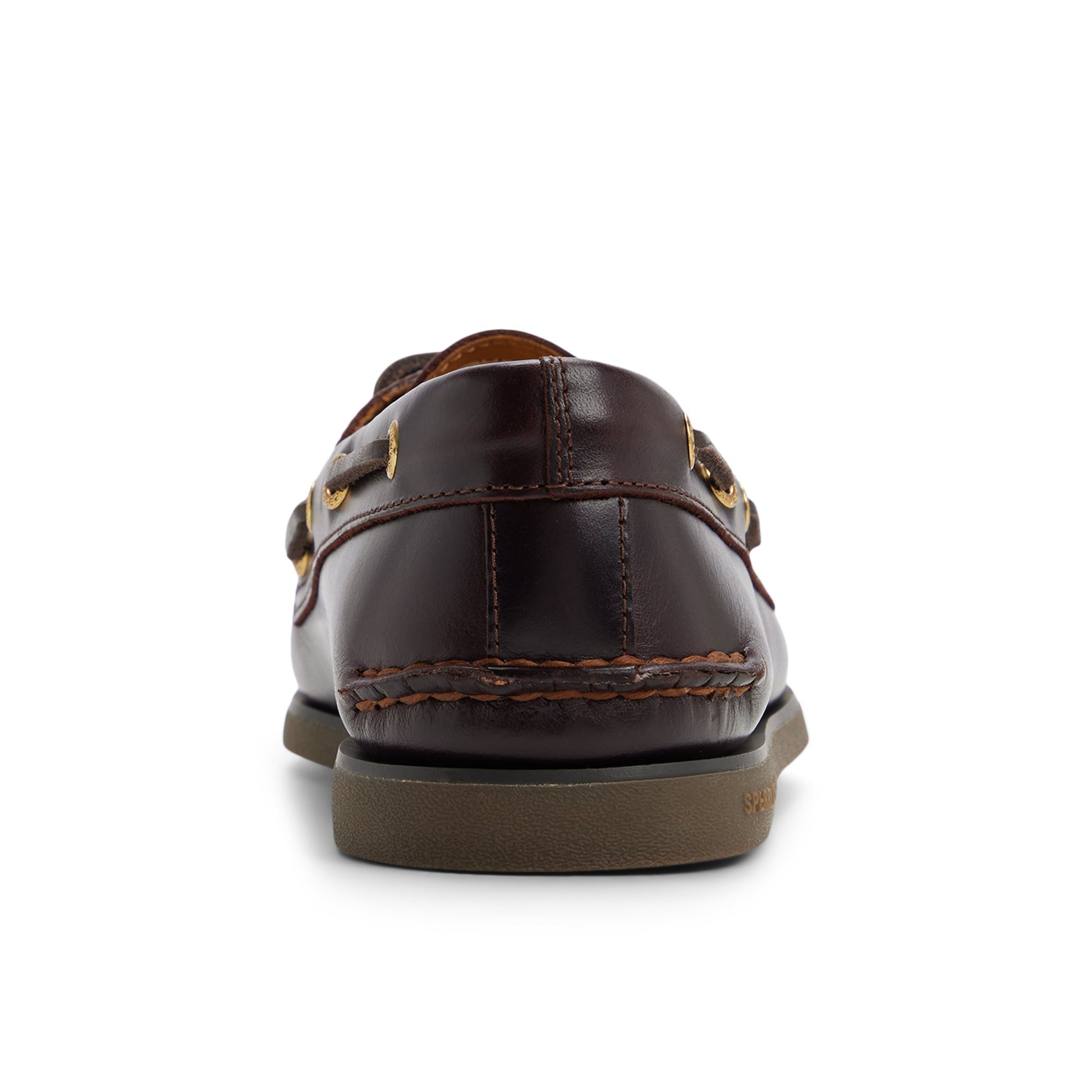 Three-quarter angle of Amaretto Gold Cup™ Authentic Original™ 2-Eye Boat Shoe Boat Shoe's front side