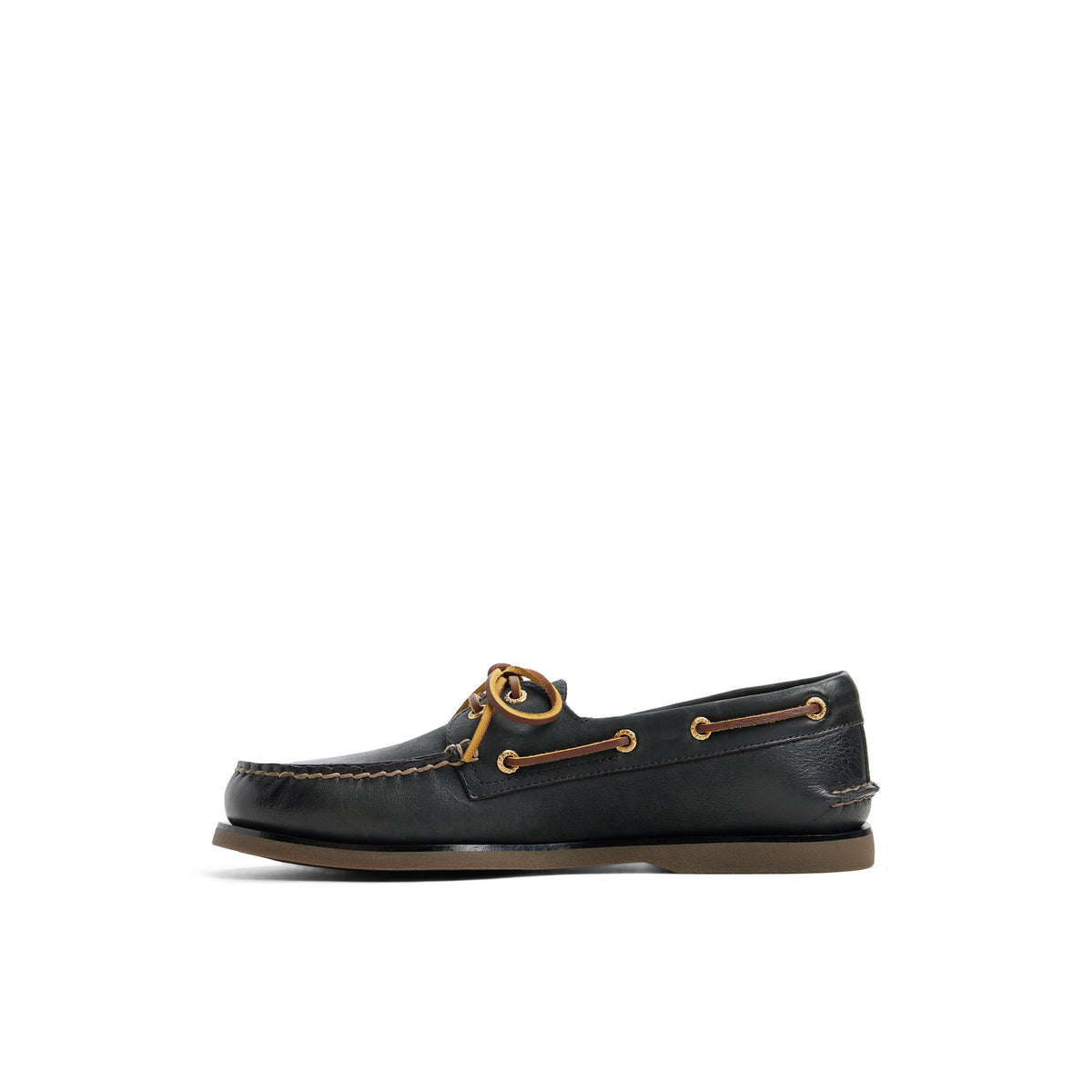 Three-quarter angle of Other black Gold Cup™ Authentic Original™ 2-Eye Boat Shoe Boat Shoe's back side