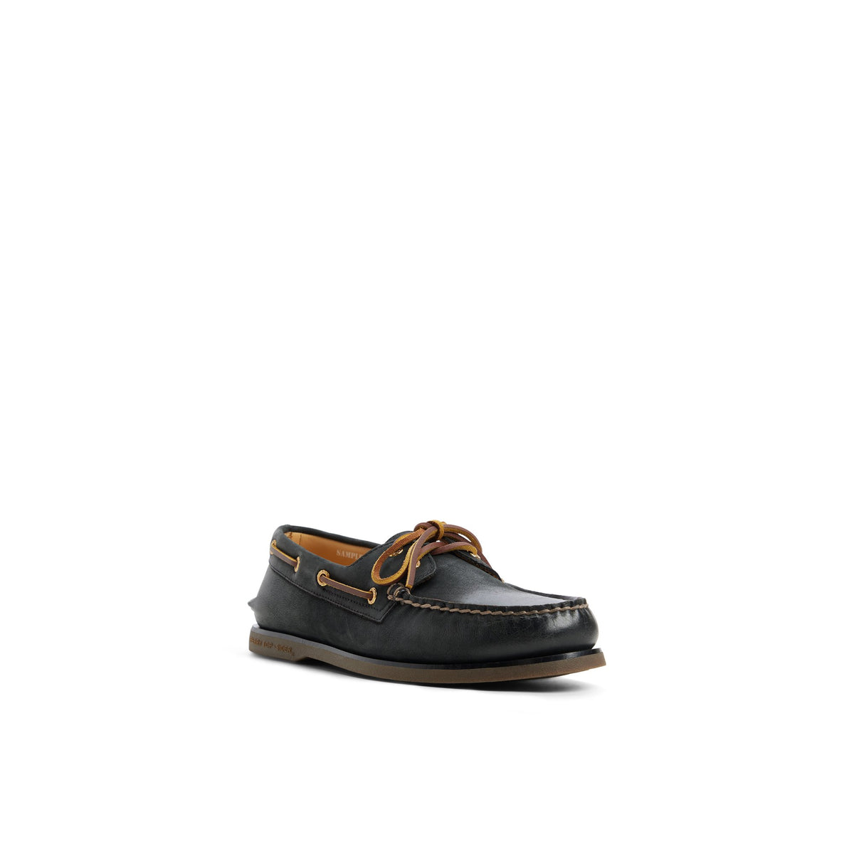 Side view of Other black Gold Cup™ Authentic Original™ 2-Eye Boat Shoe Boat Shoe
