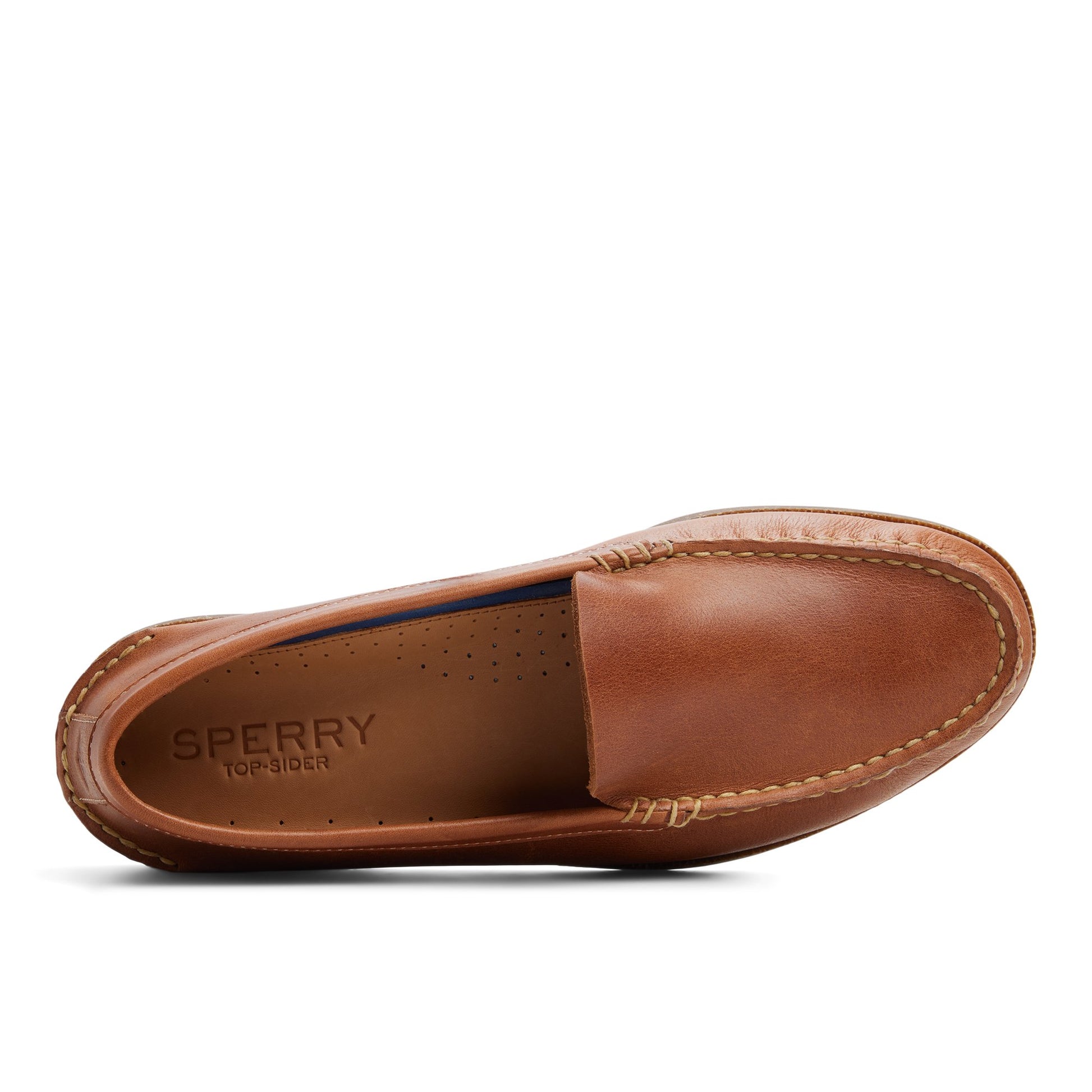 Top-down view of the Open tan Authentic Original™ Venetian Loafer Loafers