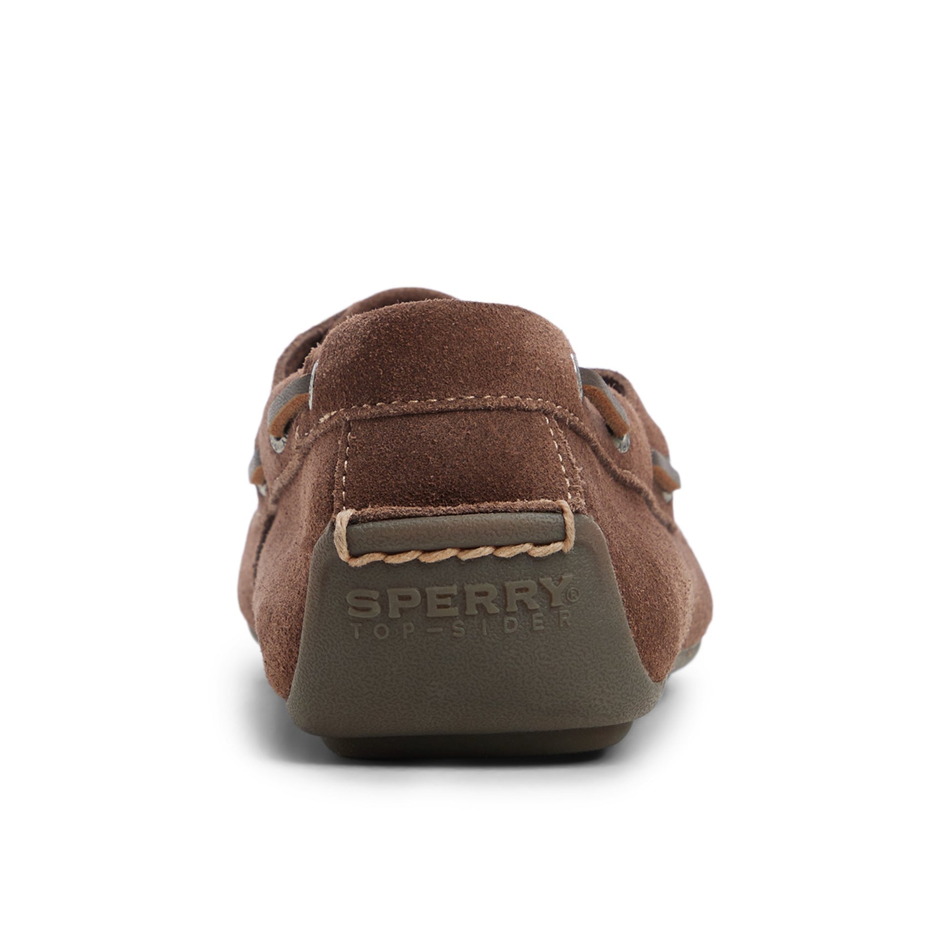 Three-quarter angle of Dark brown Orland 2-Eye Driver Driver Shoes's front side