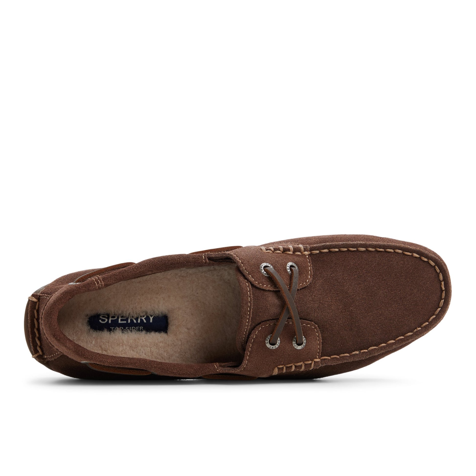 Top-down view of the Dark brown Orland 2-Eye Driver Driver Shoes