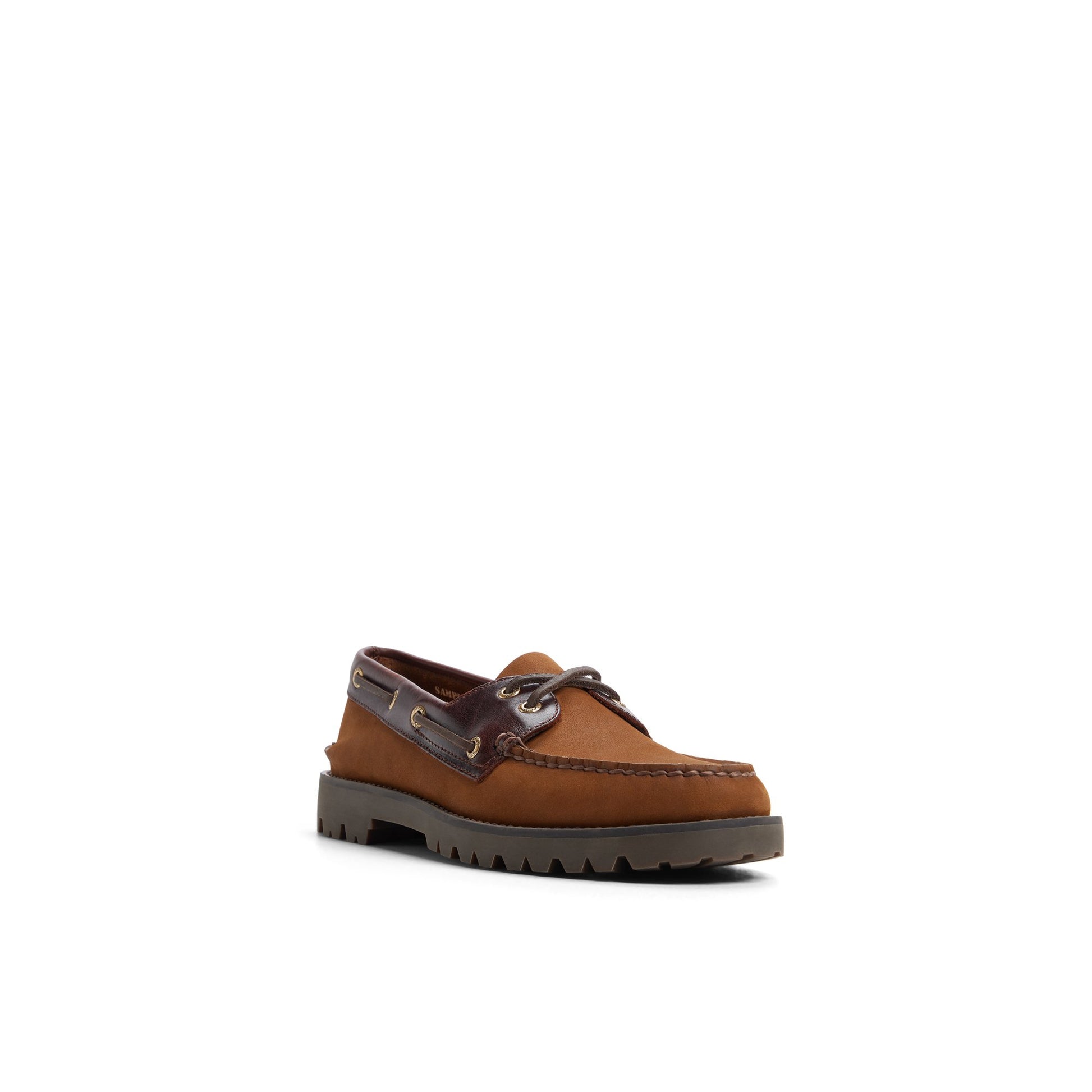 Side view of Other brown Authentic Original™ 2-Eye Lug Boat Shoe Boat Shoe