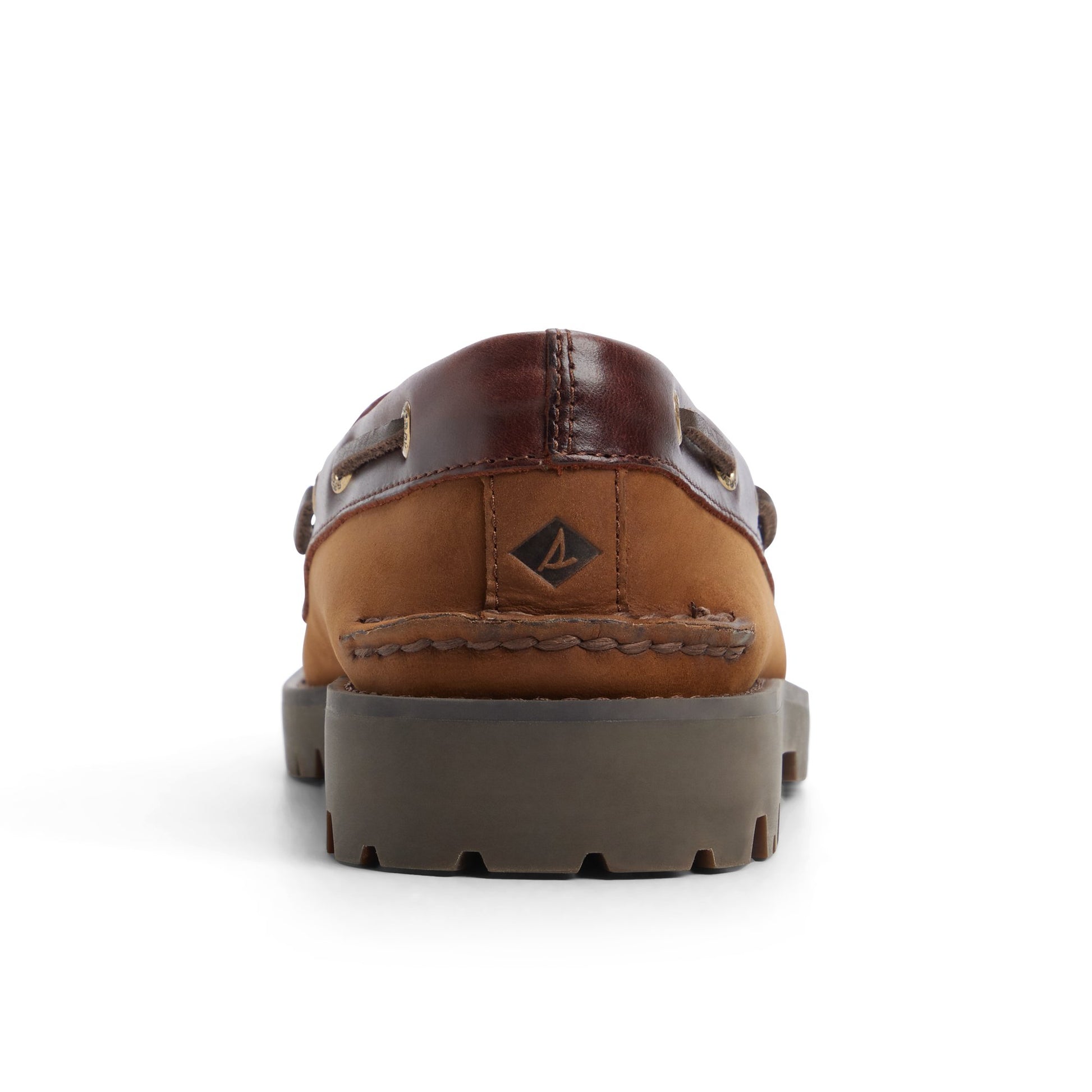 Three-quarter angle of Other brown Authentic Original™ 2-Eye Lug Boat Shoe Boat Shoe's front side