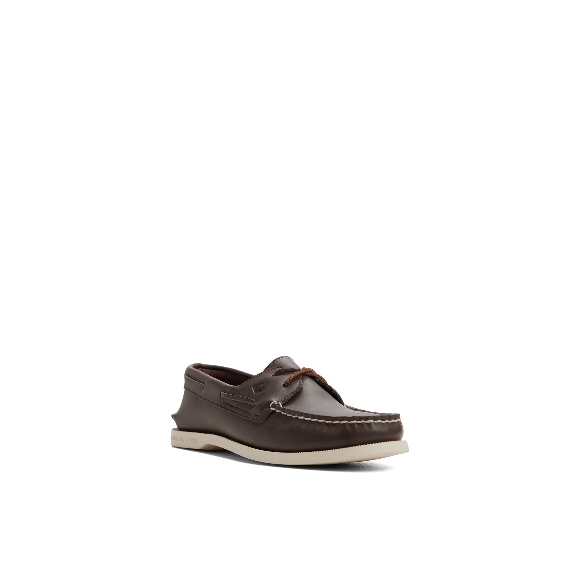 Side view of Medium brown Authentic Original™ 2-Eye Boat Shoe Boat Shoe