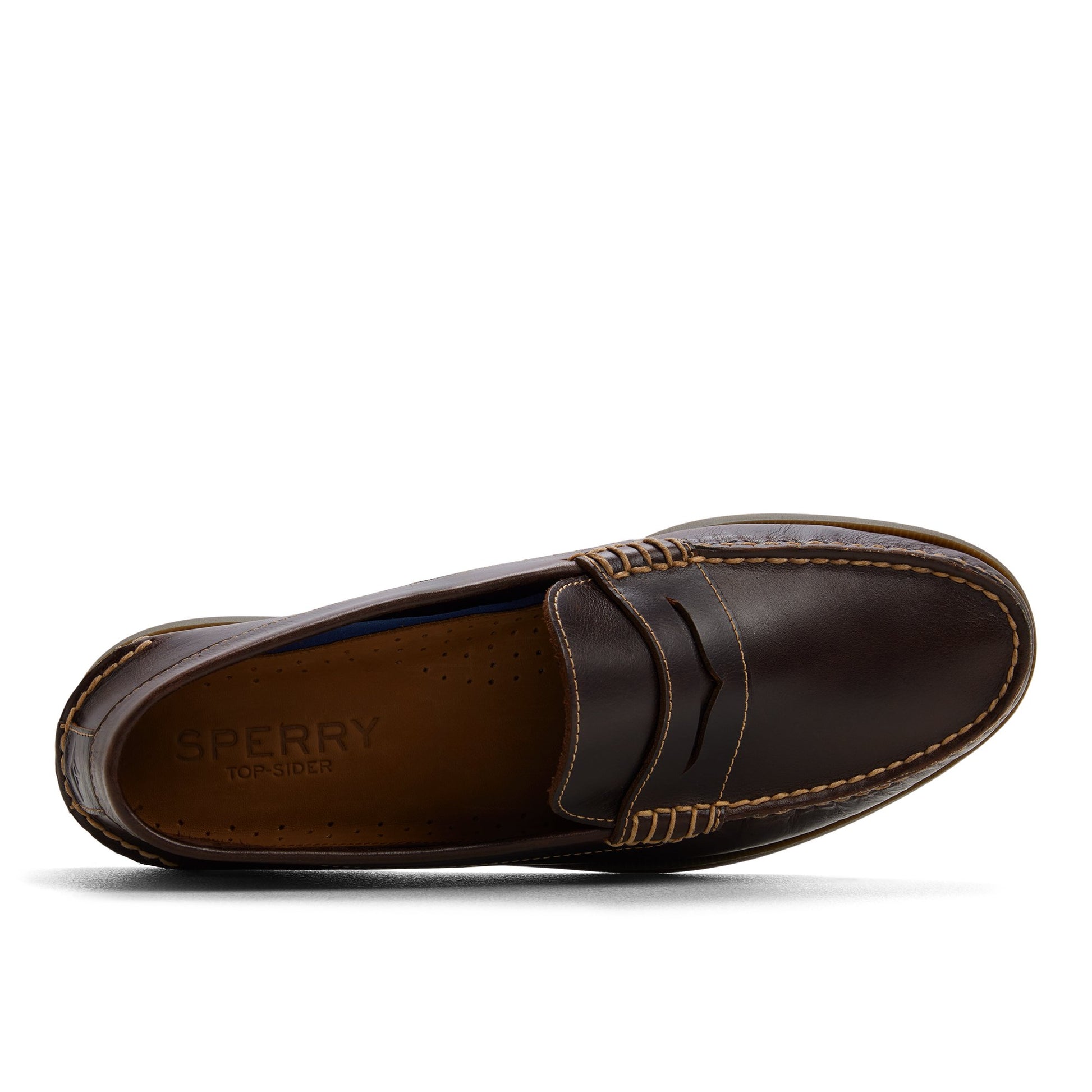 Top-down view of the Amaretto Authentic Original™ Harbor Loafer Loafer Moccasin Casual Shoes