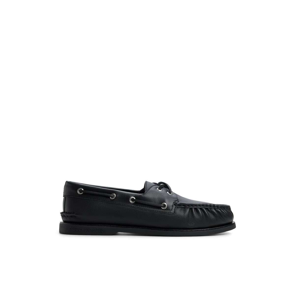 Main View of Black Authentic Original™ Cloud Boat Shoe Boat Shoe for Mens