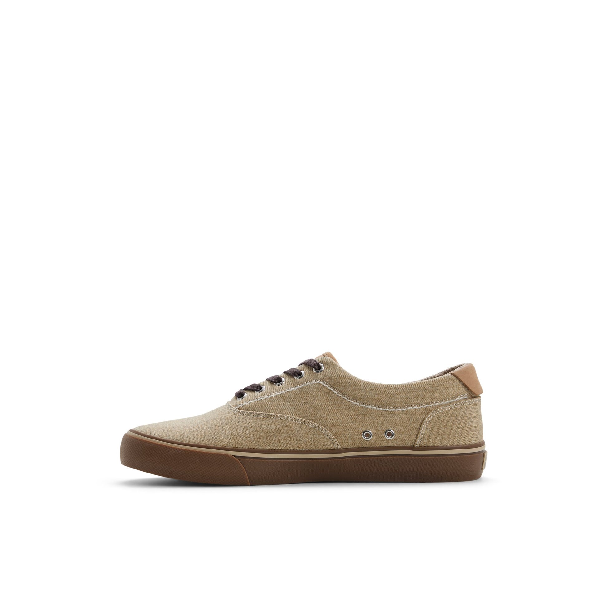 Three-quarter angle of Other medium beige CVO Helm Sneaker Low Top Sneakers's back side