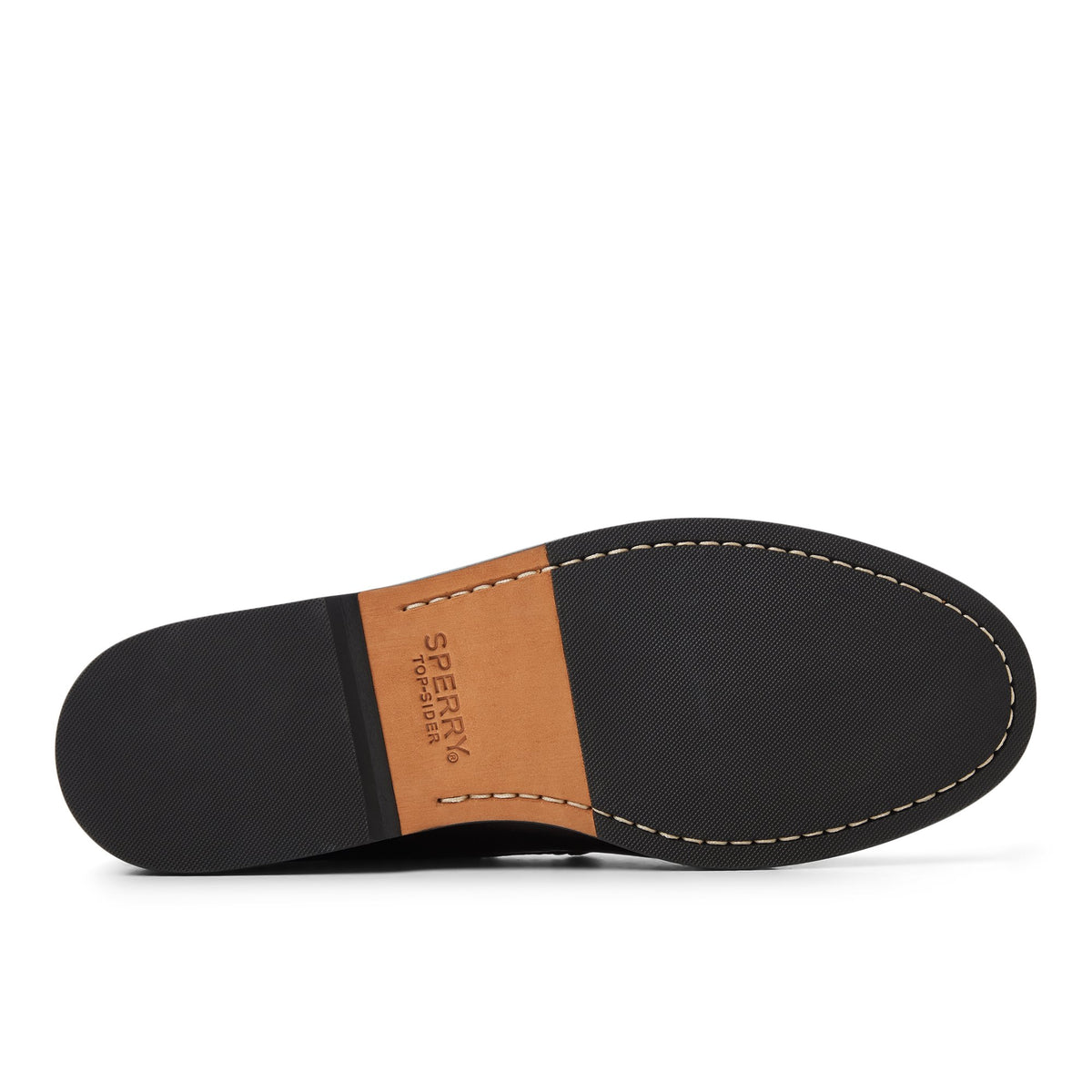 Close-up of the Dark brown Prescott Gold Cup™ 1-Eye Boat Shoe Boat Shoe
