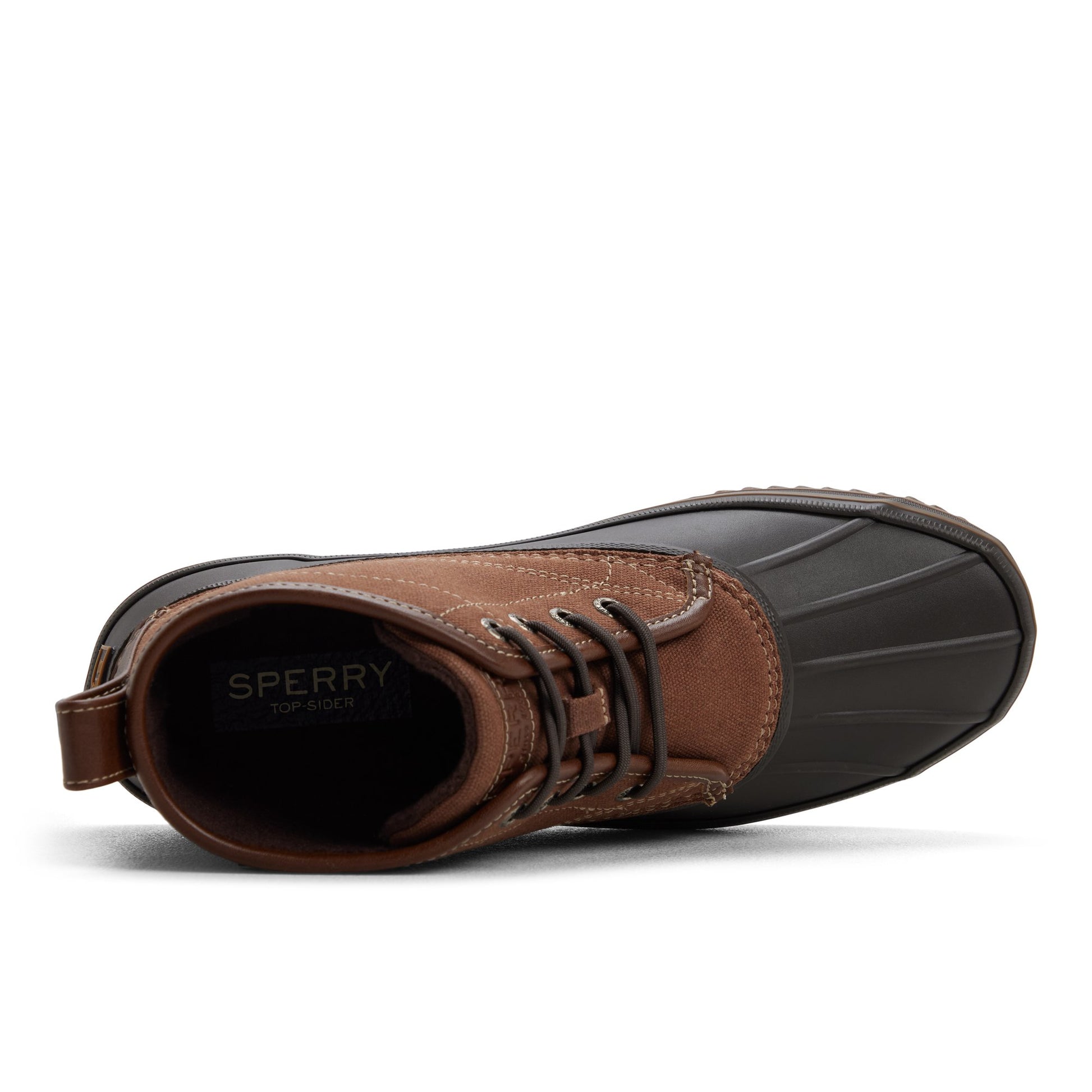 Top-down view of the Other brown Smythe chuka_mm Chukka Boots