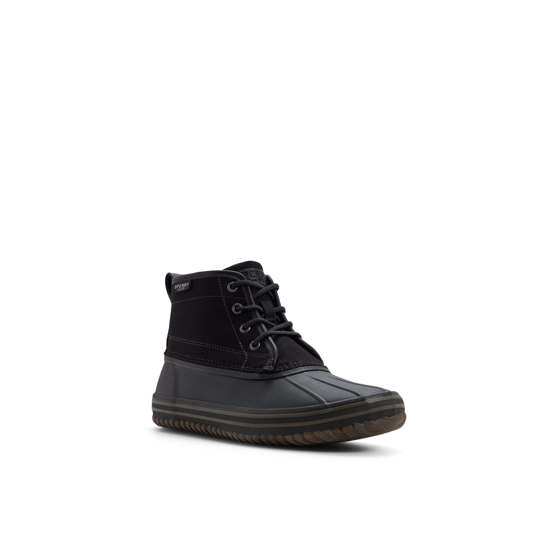 Side view of Black Smythe chuka_mm Chukka Boots