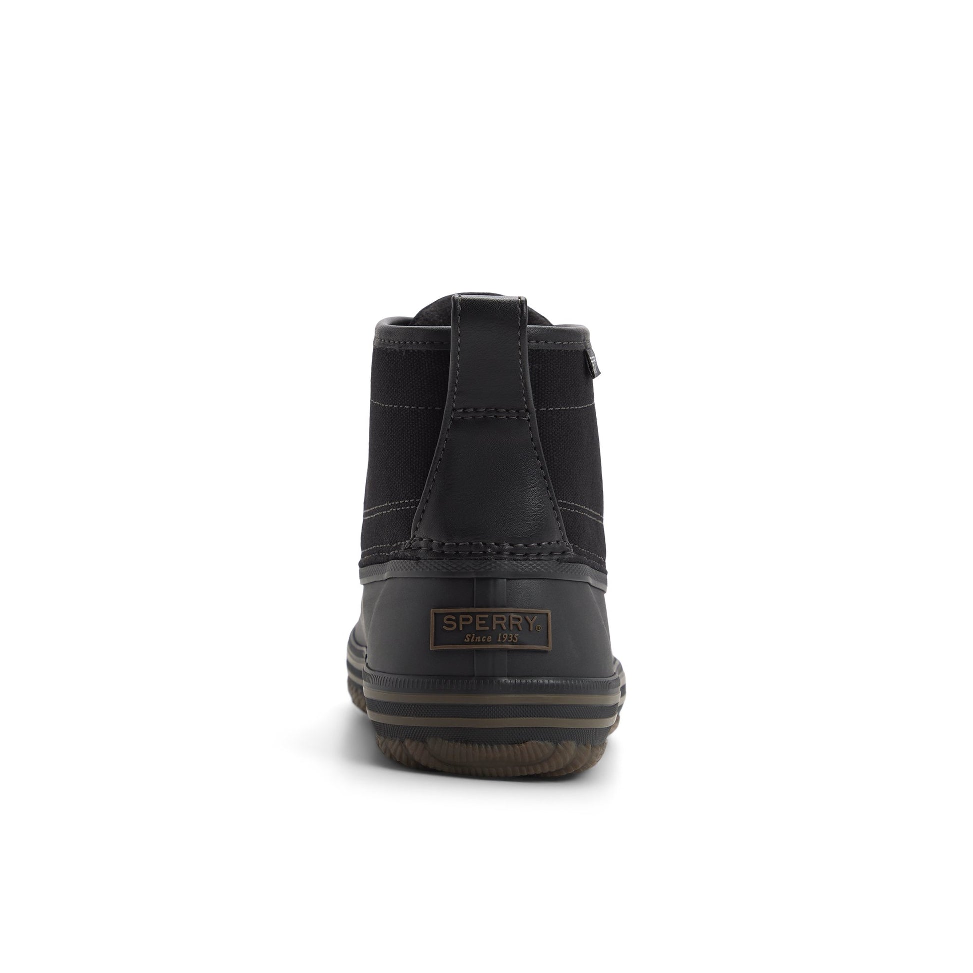 Three-quarter angle of Black Smythe chuka_mm Chukka Boots's front side
