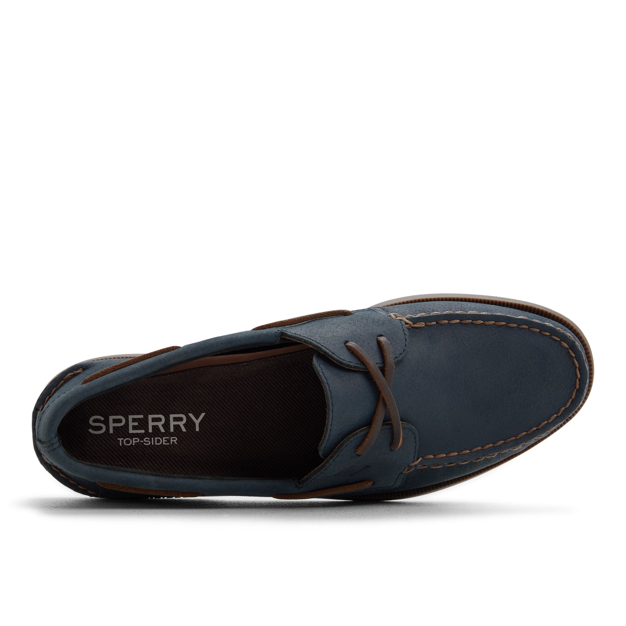 Authentic Original™ 2-Eye Cross Lace Boat Shoe Navy | Sperry