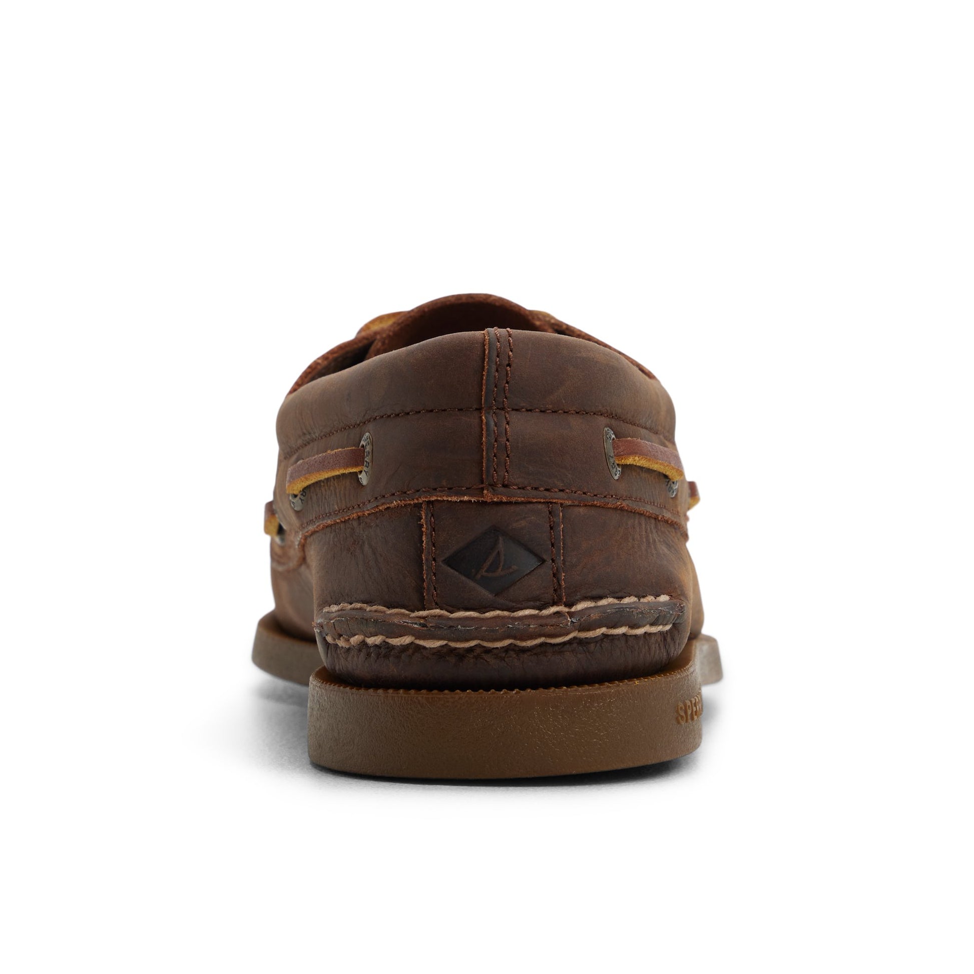 Three-quarter angle of Oak Authentic Original™ 3-Eye Boat Shoe Boat Shoe's front side