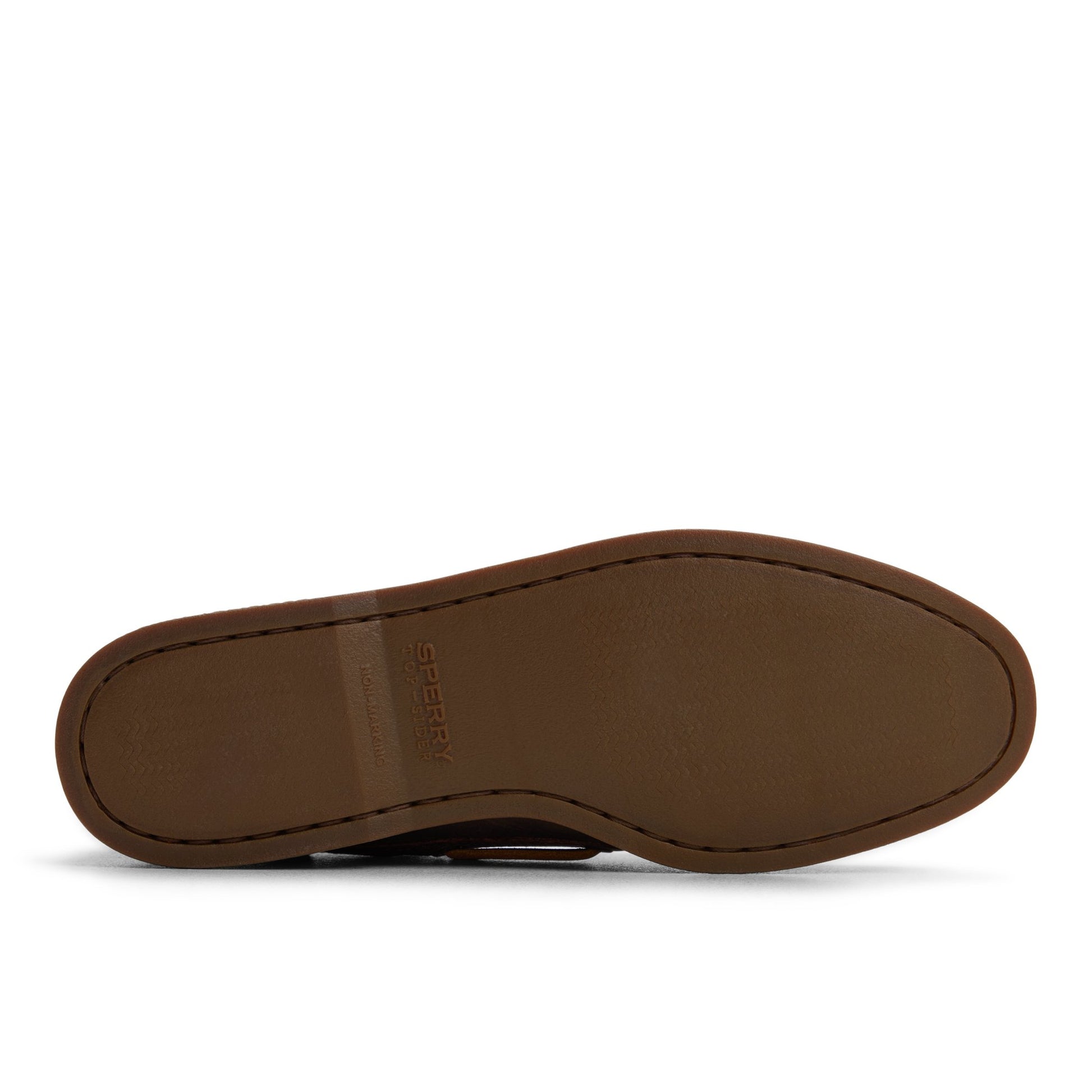 Close-up of the Oak Authentic Original™ 3-Eye Boat Shoe Boat Shoe