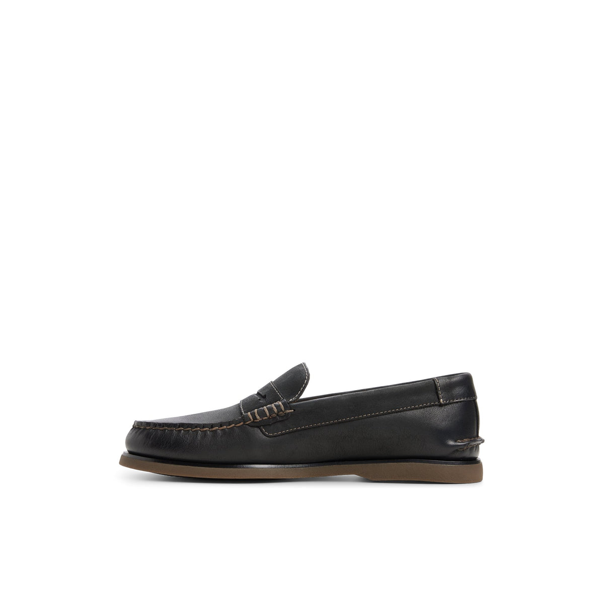 Three-quarter angle of Other black Gold Cup™ Cambridge Penny Loafer Loafers's back side