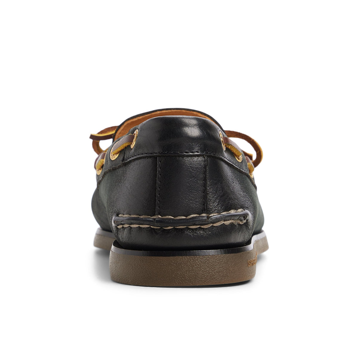 Three-quarter angle of Other black Gold Cup™ Authentic Original™ 1-Eye Boat Shoe Boat Shoes's front side