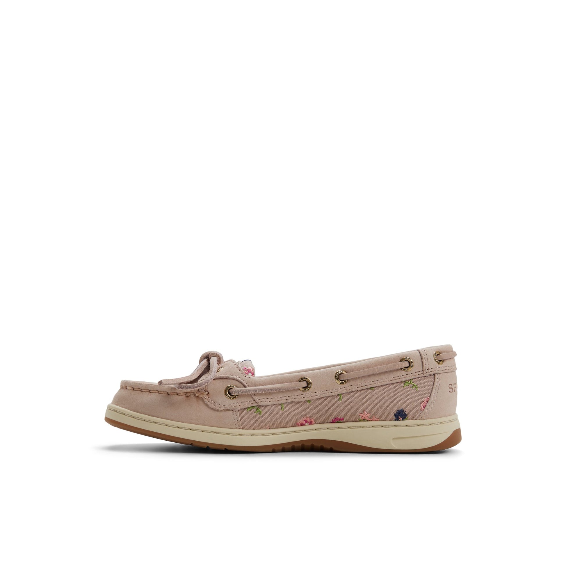 Angle de trois quarts de l'arrière de Rose Angelfish 1 Eye Boat Shoe Boat Shoes
