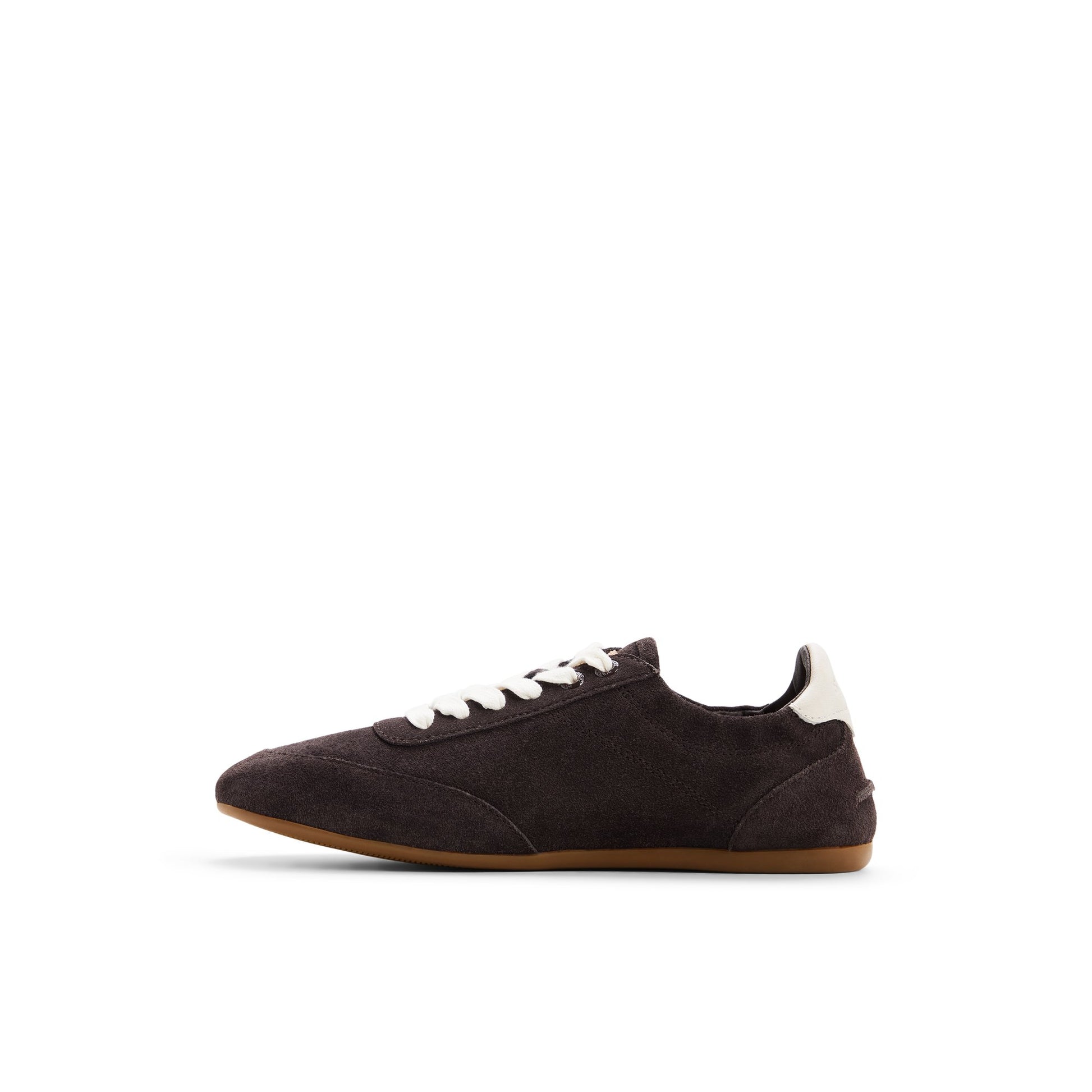 Three-quarter angle of Dark brown Slim Jogger Sneaker Low Top Sneakers's back side