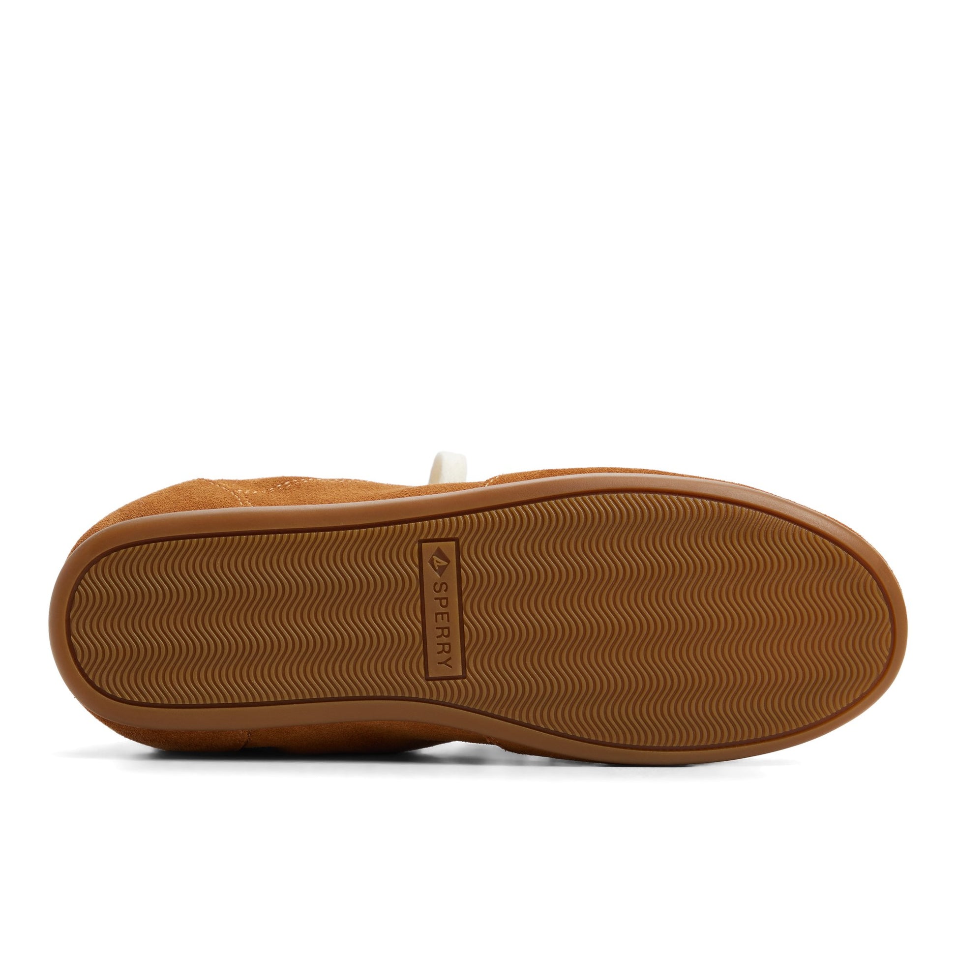 Close-up of the Medium brown Slim Jogger Sneaker Low Top Sneakers