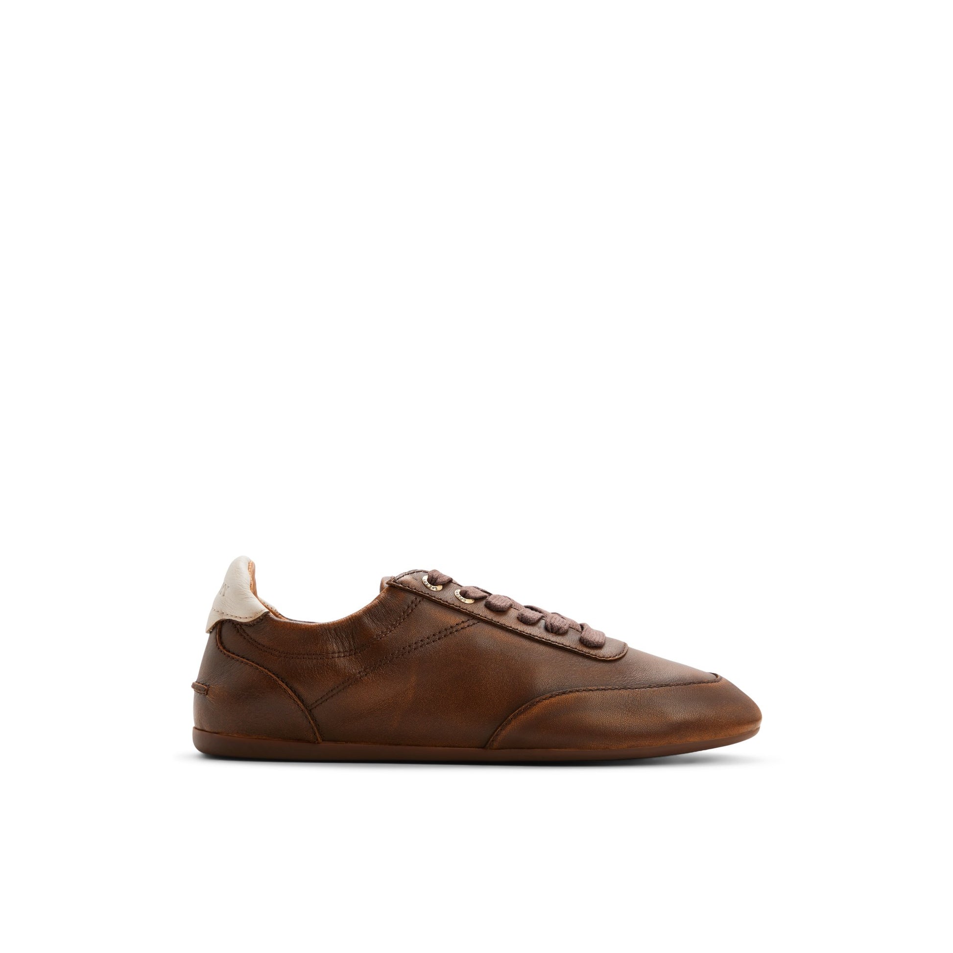 Main View of Brown Slim Jogger Sneaker Low Top Sneakers for Womens