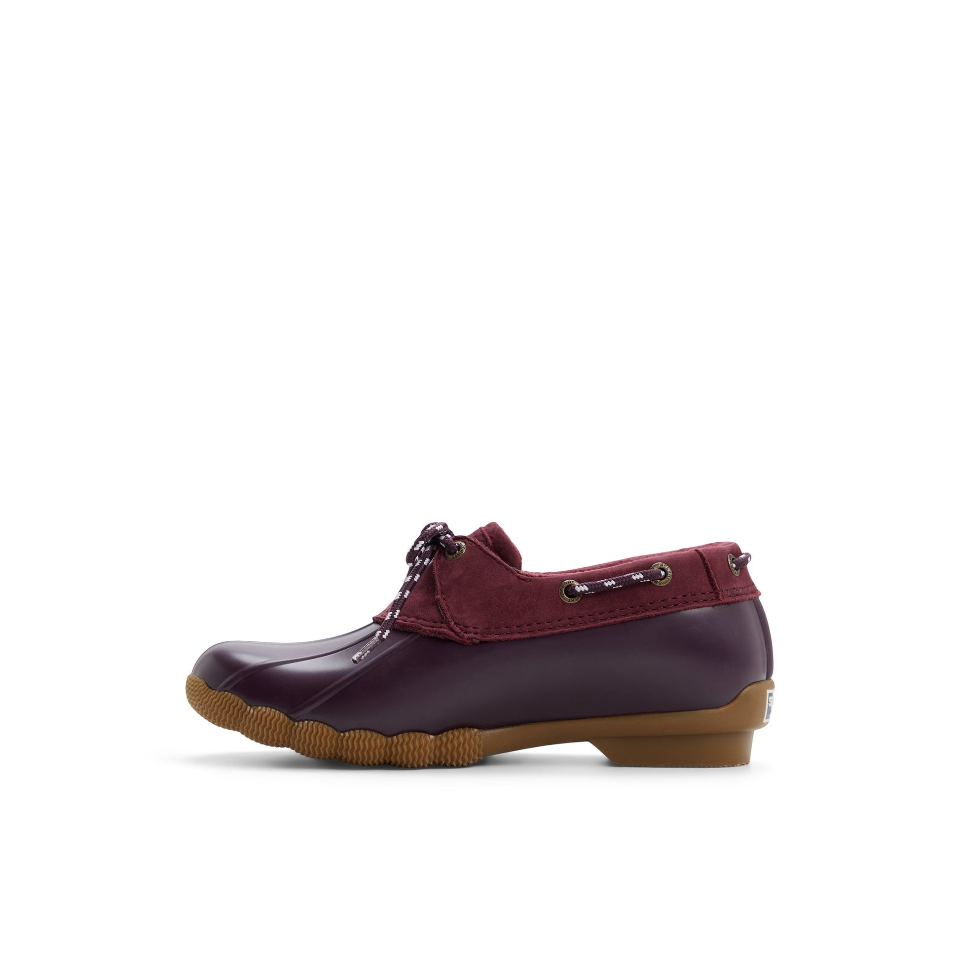 Three-quarter angle of Bordo Saltwater™ 1 Eye Duck Shoe Duck Boots's back side