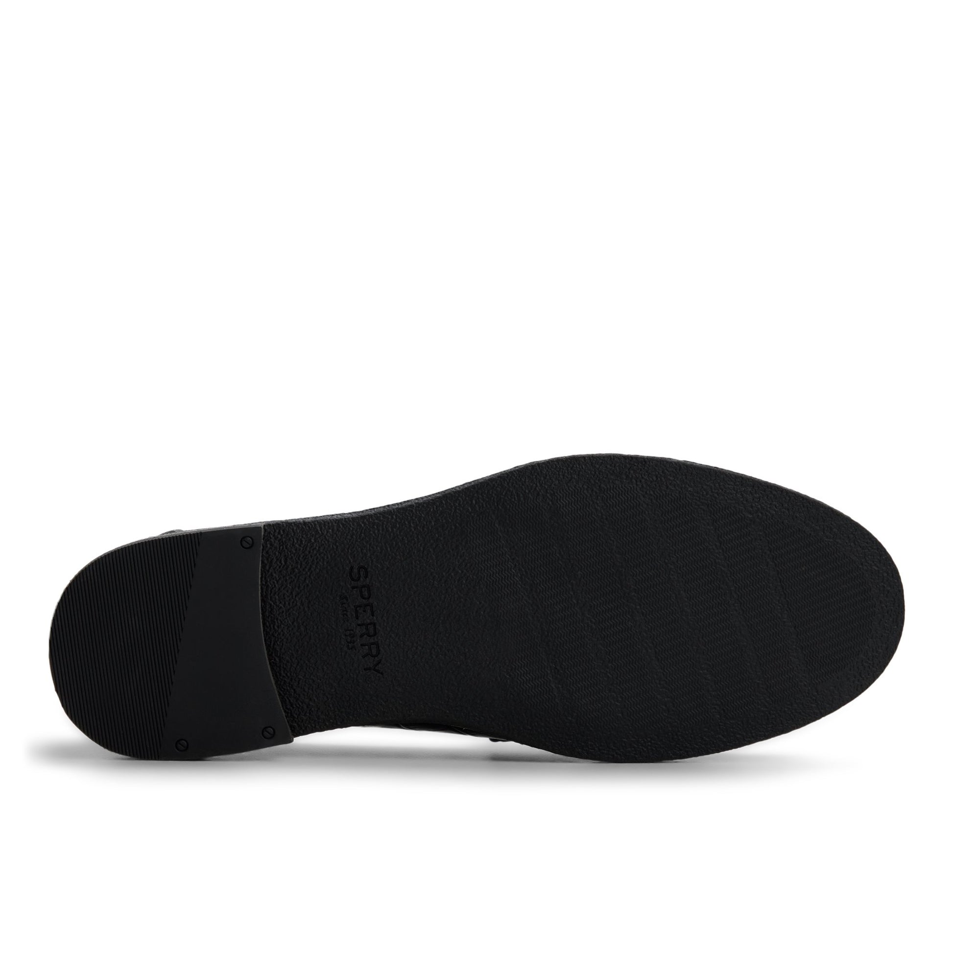 Close-up of the Black Seaport Penny Loafer Penny Loafer