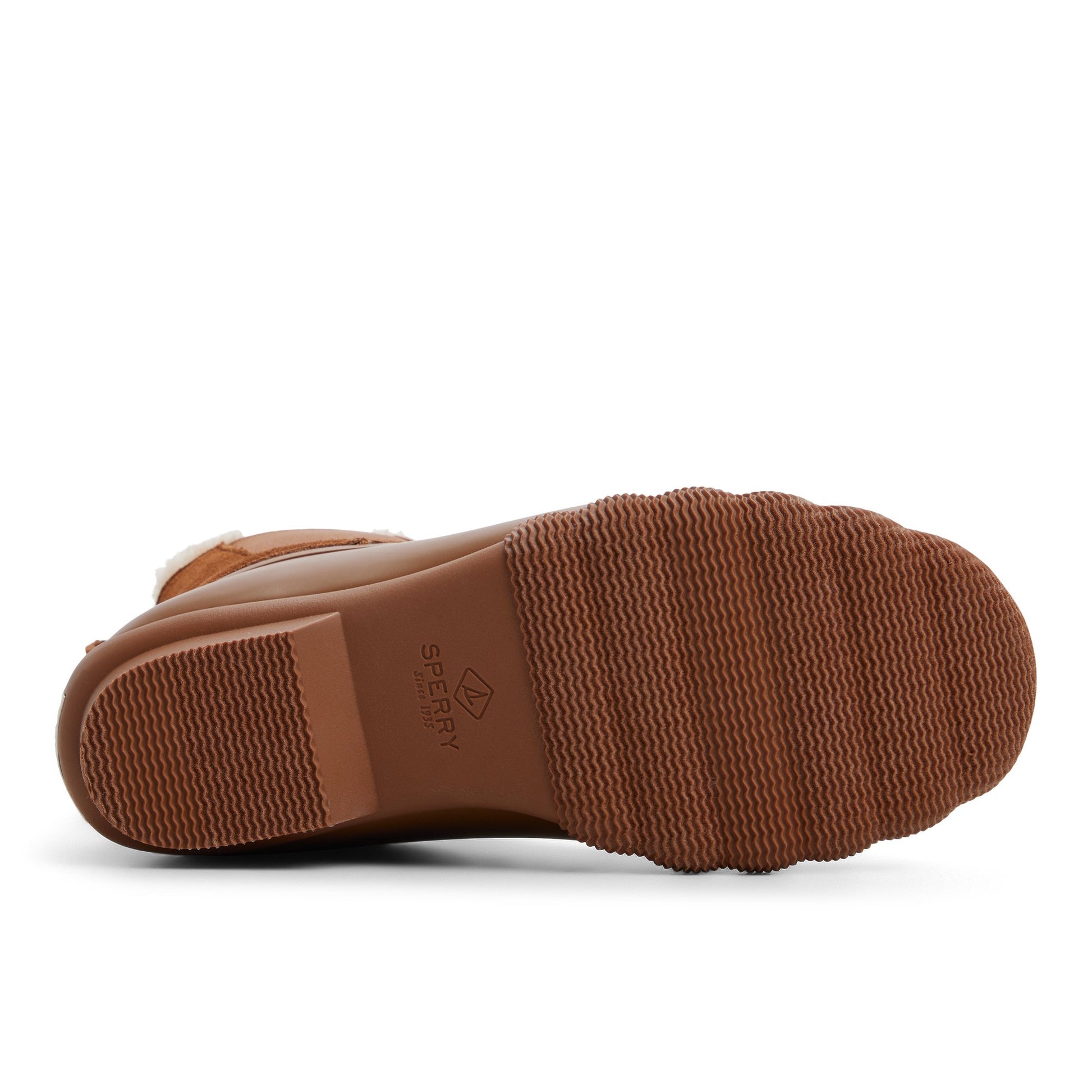 Close-up of the Tan Saltwater™ Duck Chelsea Boot Duck Boots