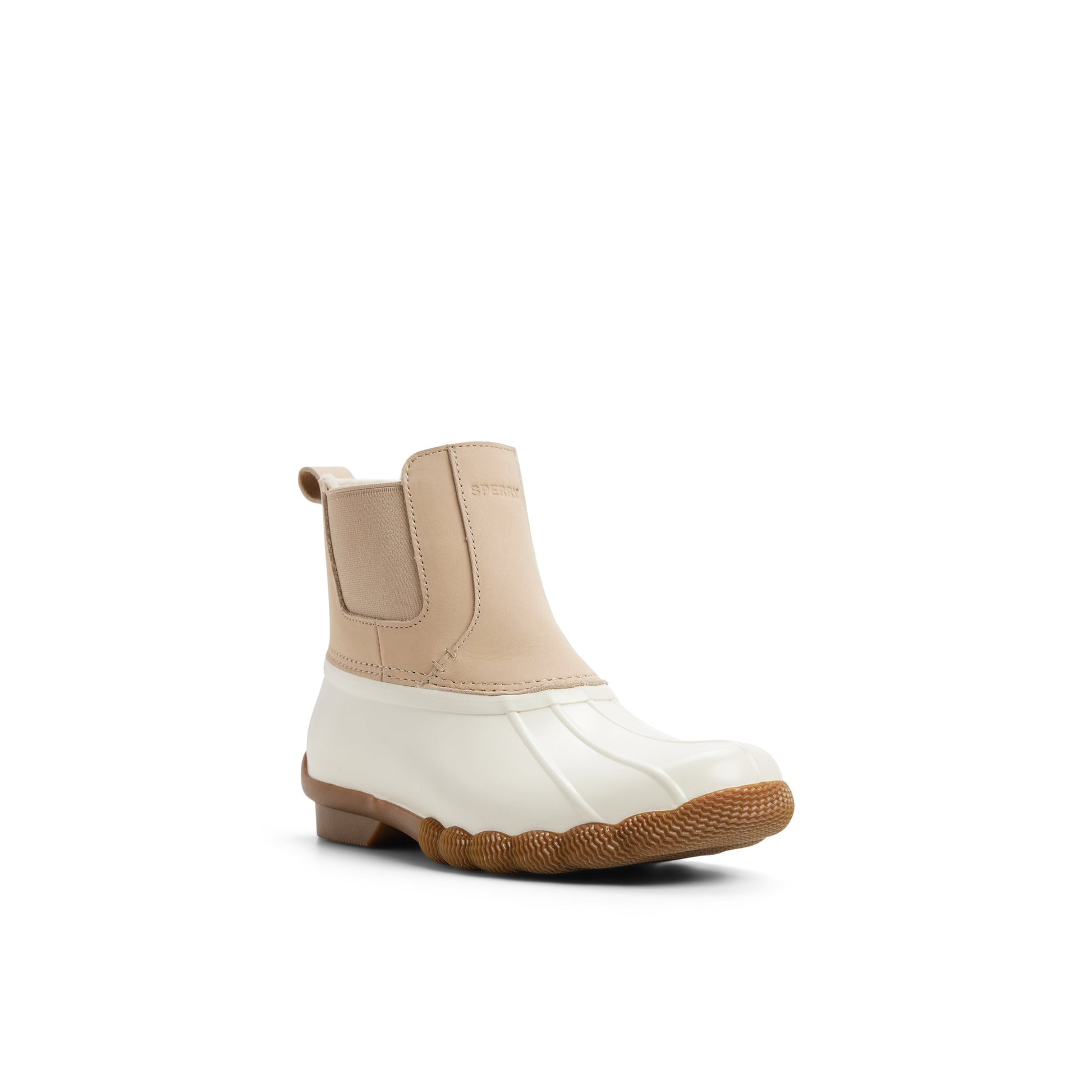 Side view of Ivory Saltwater™ Duck Chelsea Boot Duck Boots