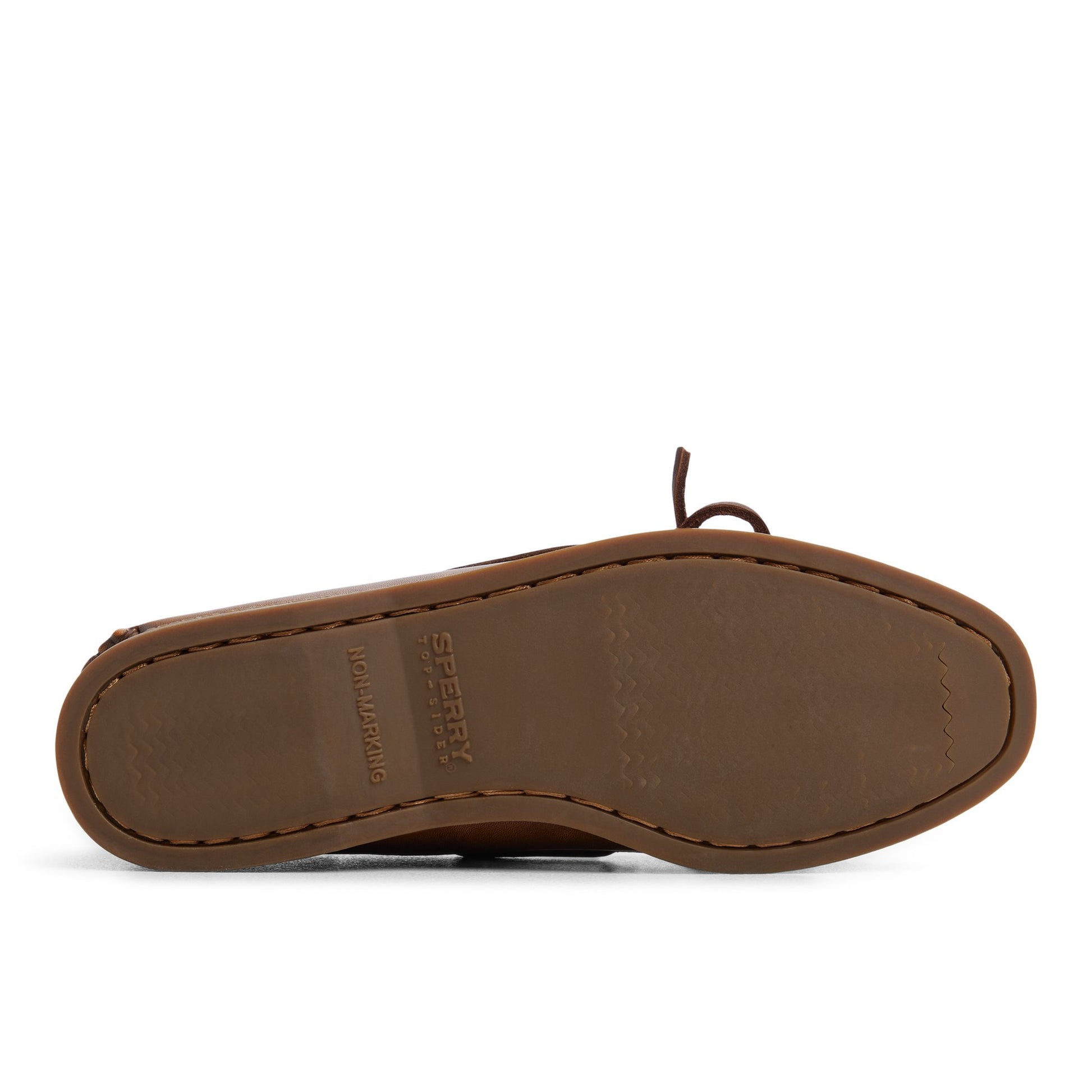 Close-up of the Brown Authentic Original™ 1 Eye Boat Shoe Boat Shoe