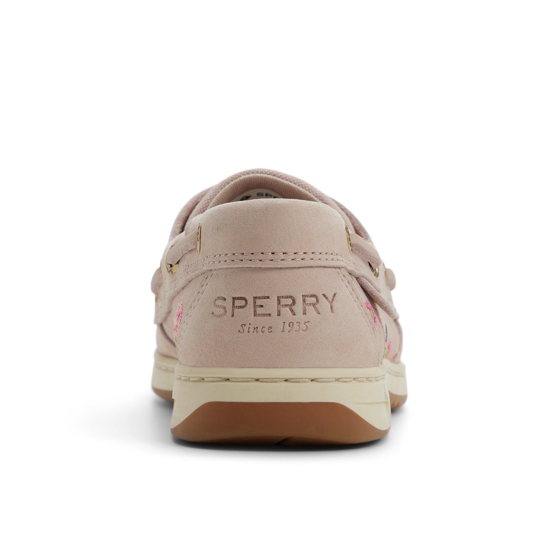 Angle de trois quarts de la face avant de Rose clair Bluefish 2 Eye Boat Shoe Boat Shoe