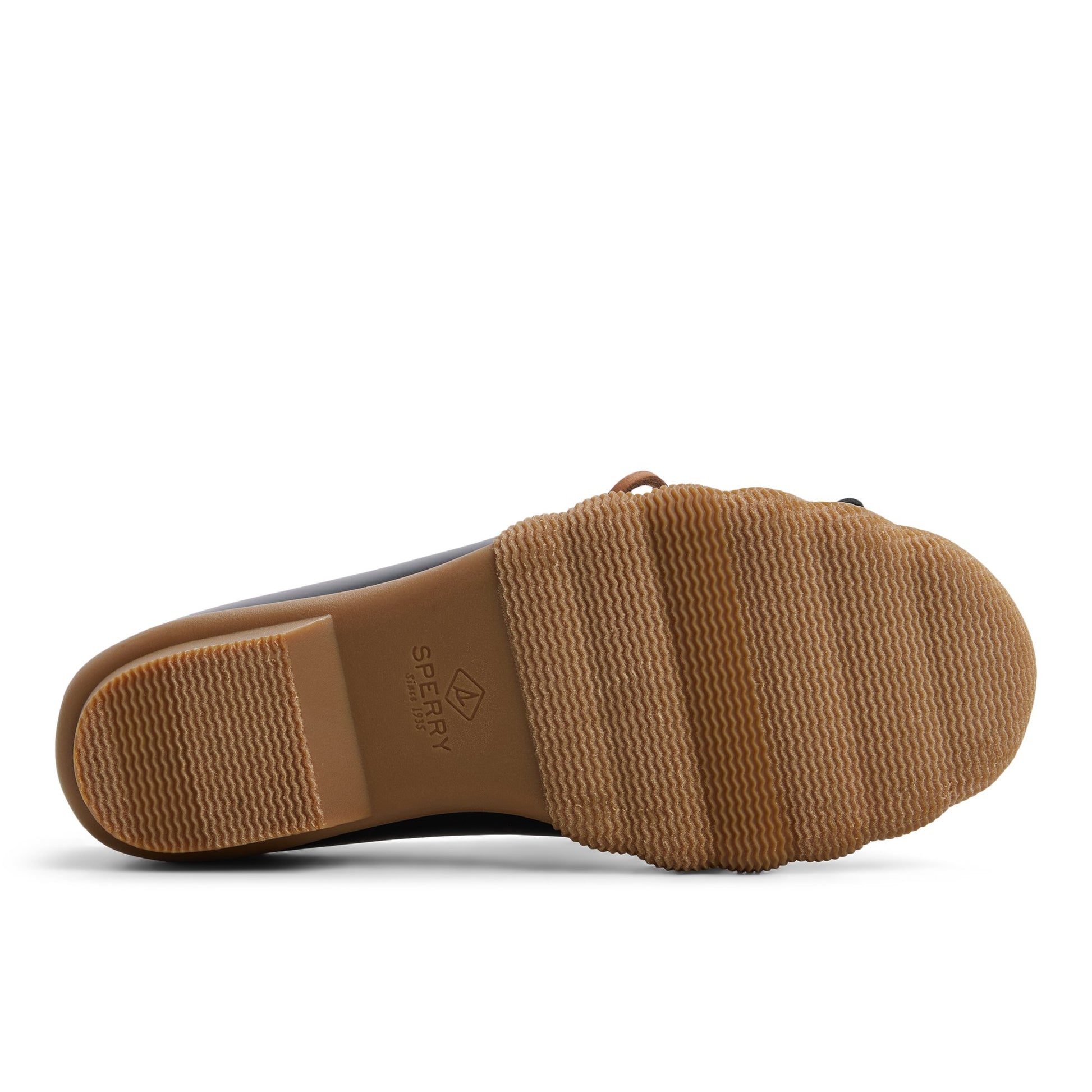 Close-up of the Black Saltwater™ Duck Mule Clog Duck Mule Shoes