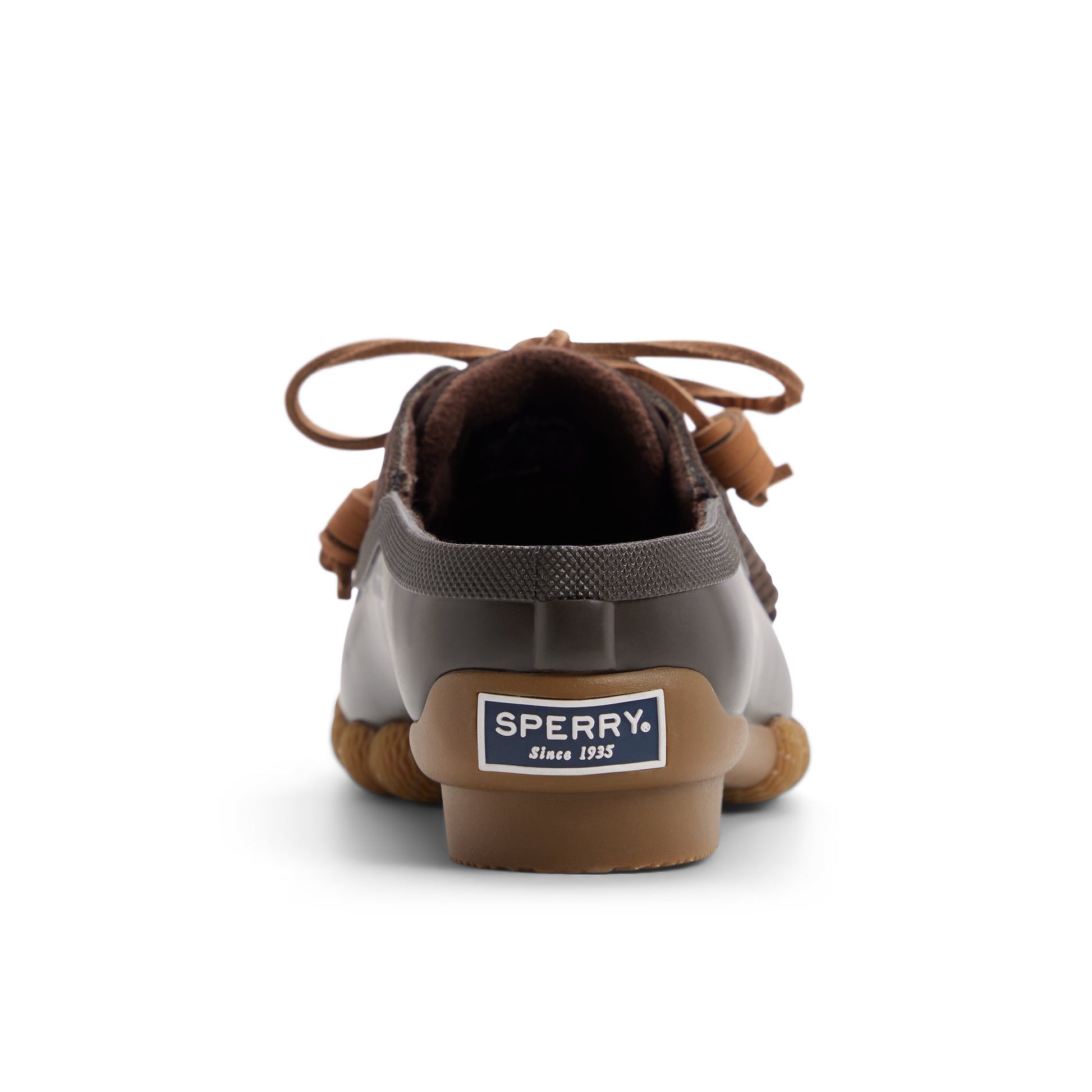 Three-quarter angle of Dark brown Saltwater™ Duck Mule Clog Duck Mule Shoes's front side