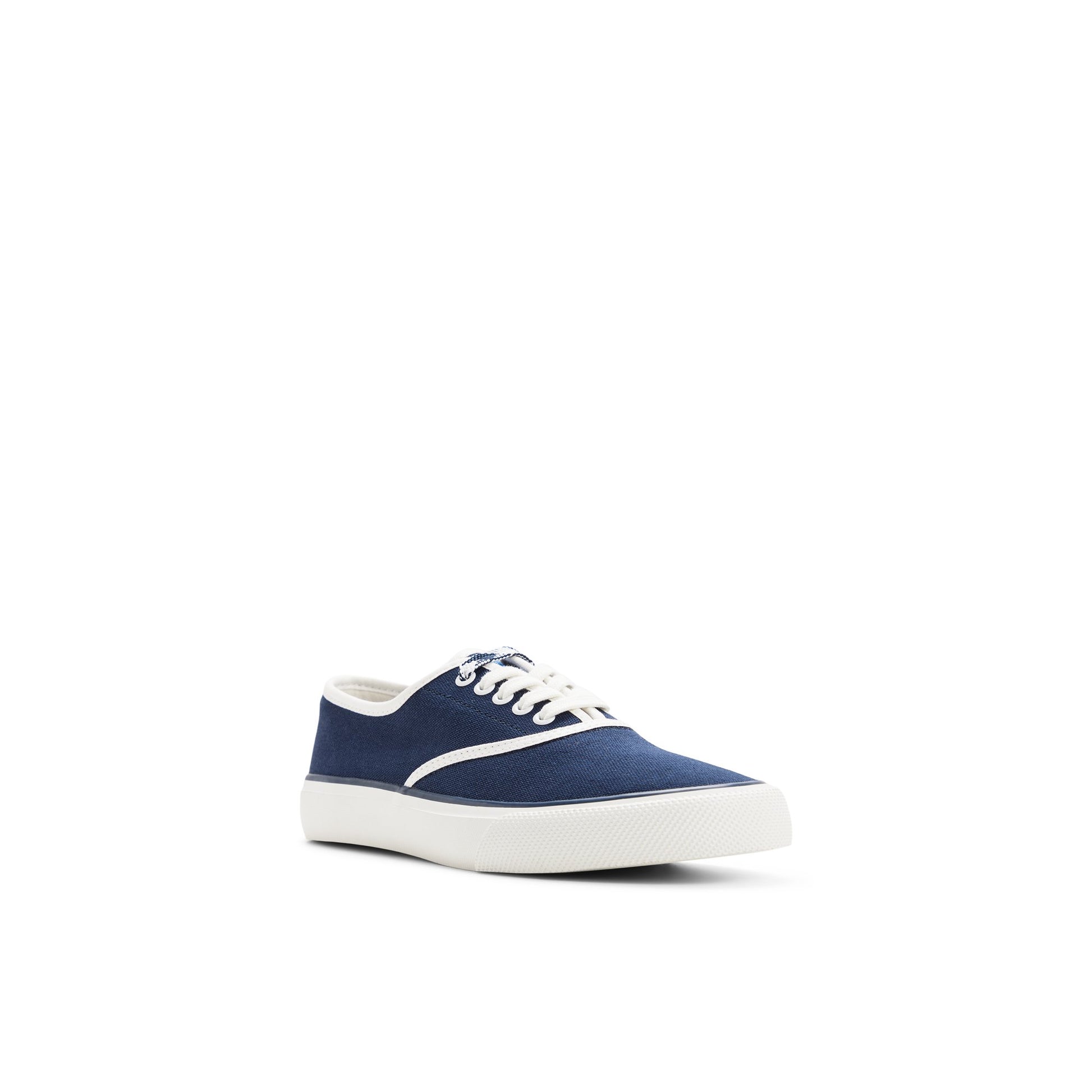 Side view of Navy CVO Sneaker 2.0