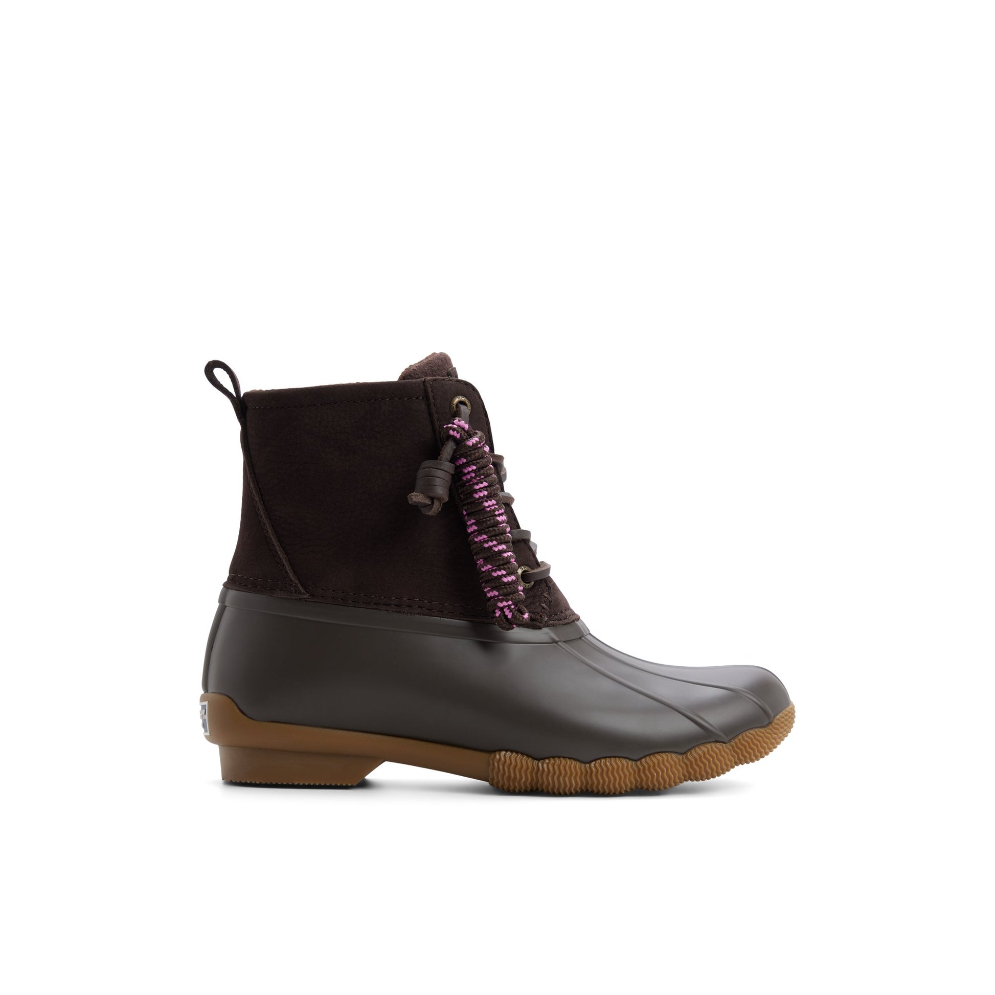 Main View of Dark brown Saltwater™ Duck Lug Boot Duck Boots for Womens