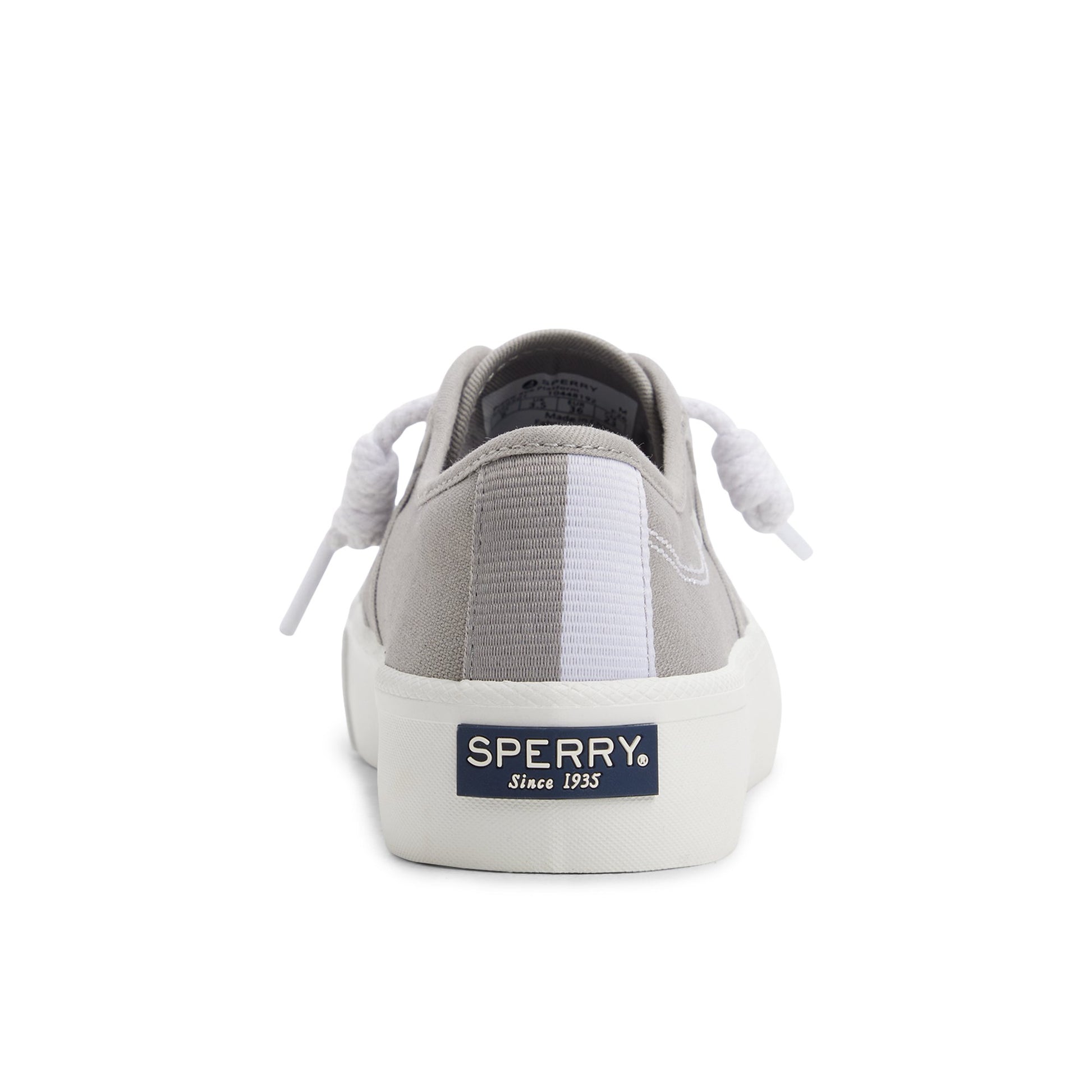 Three-quarter angle of Light grey Pierwave 2 Platform Sneaker Low Top Sneakers's front side