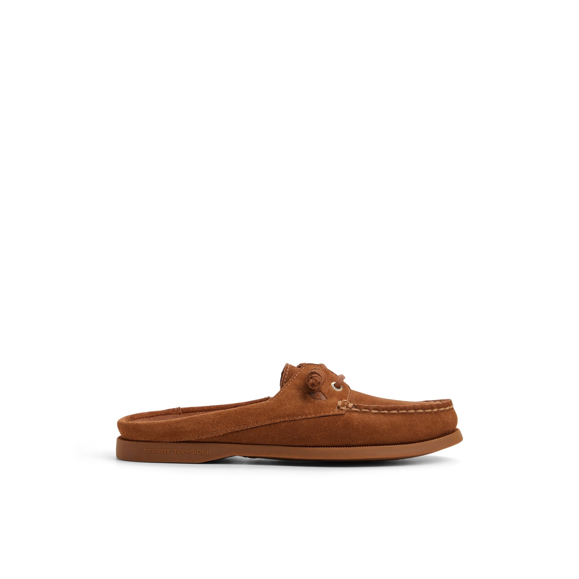 Main View of Tan Authentic Original™ Mule Boat Shoe Mule for Womens