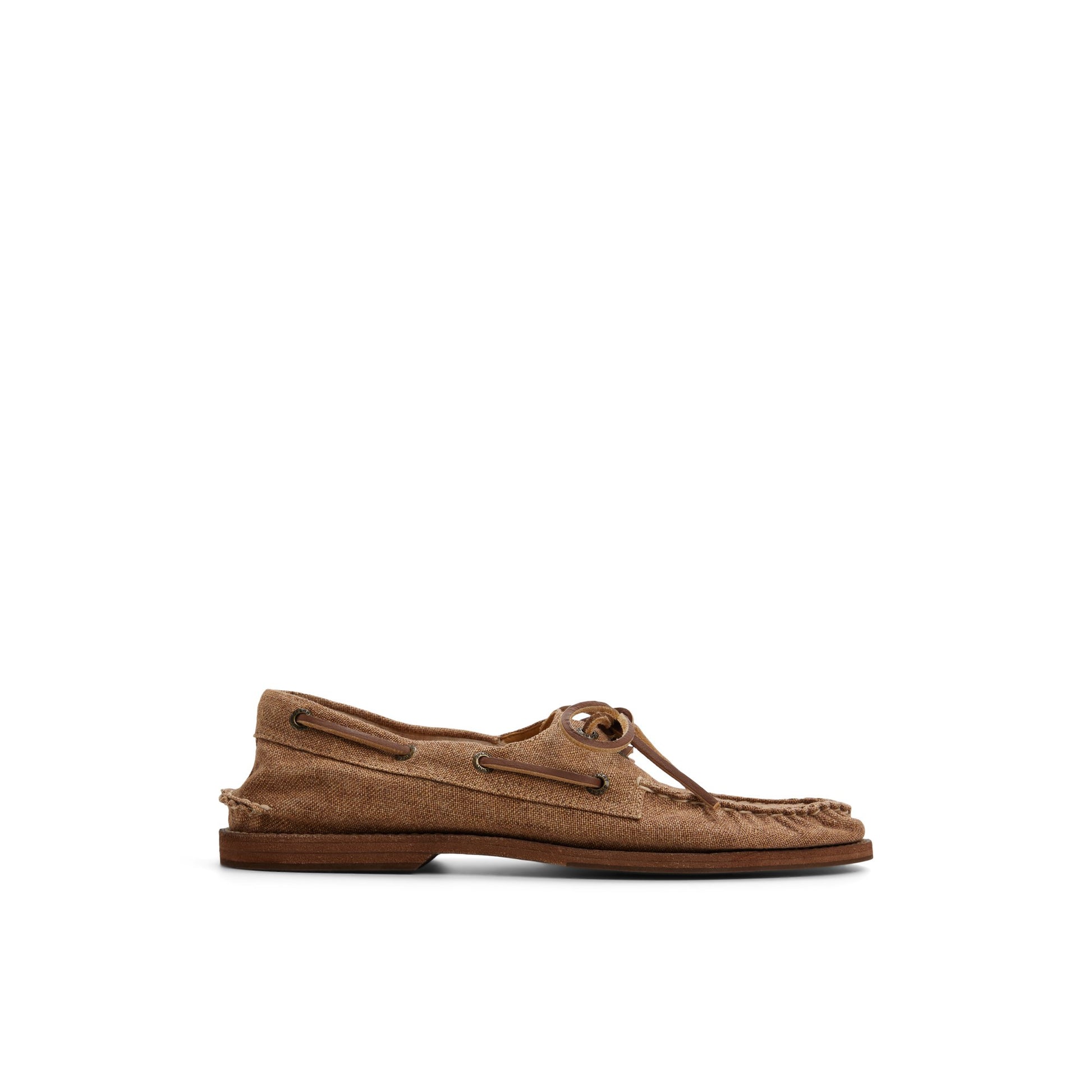 Main View of Washed Linen Sperry x Colbo Authentic Original™ 2-Eye Boat Shoe  for Mens