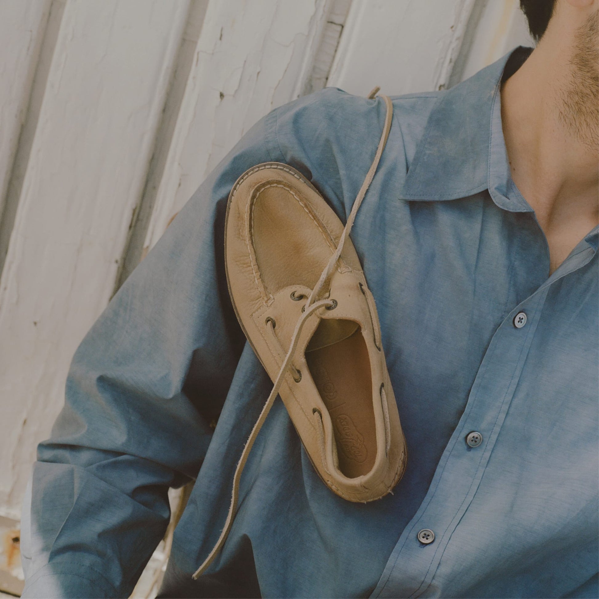 Support produit pour Chaussures bateau Sperry x Colbo Authentic Original™ à 2 œillets
