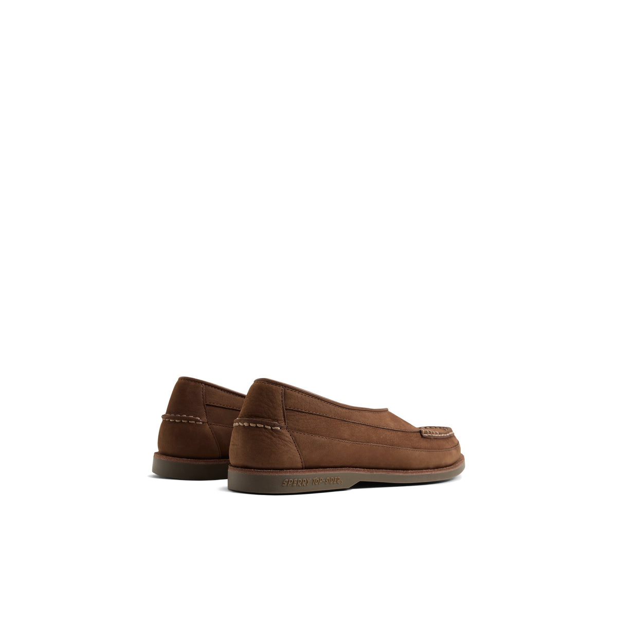 Three-quarter angle of Dark brown Sperry x Colbo Sirah Loafer Loafers's front side