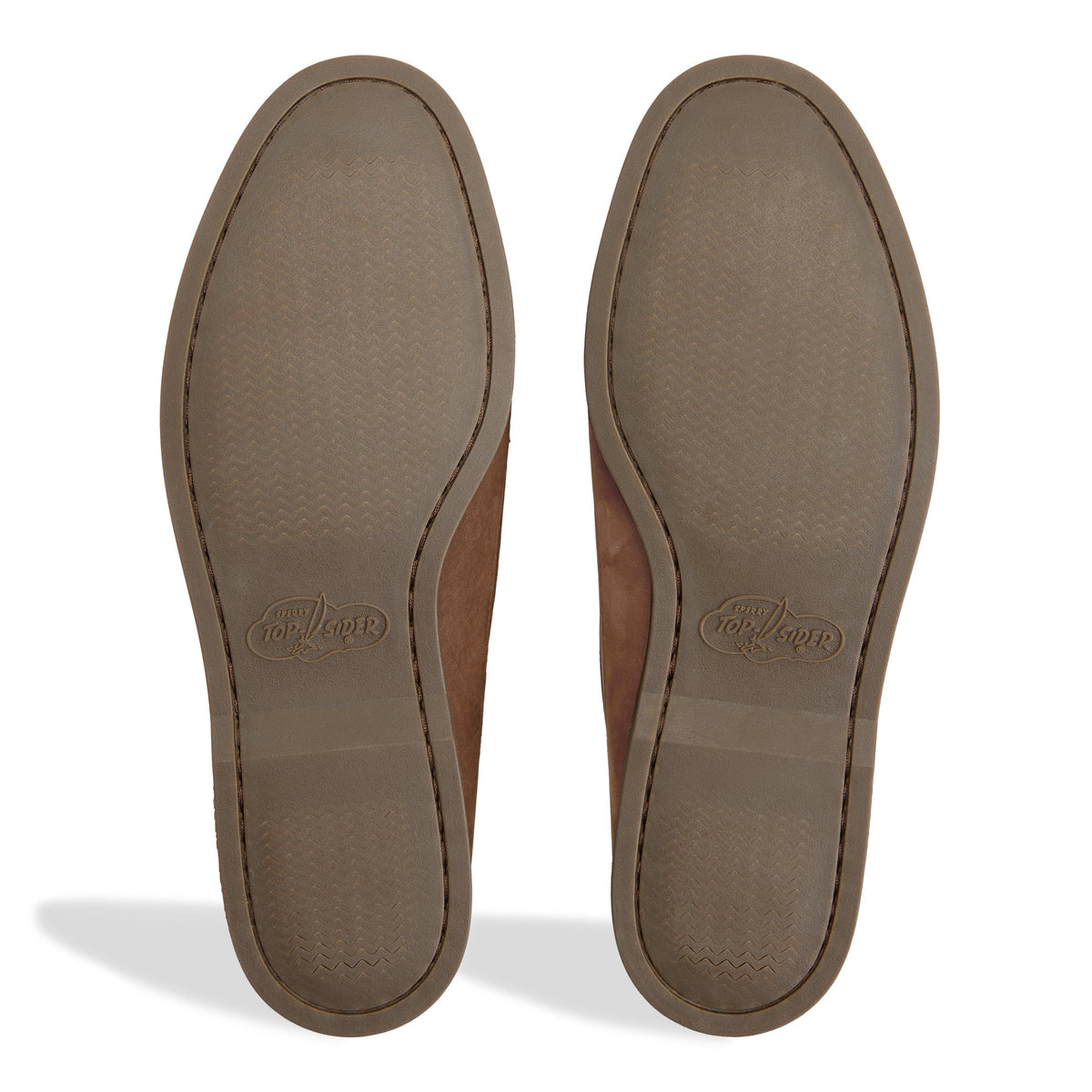 Close-up of the Dark brown Sperry x Colbo Sirah Loafer Loafers